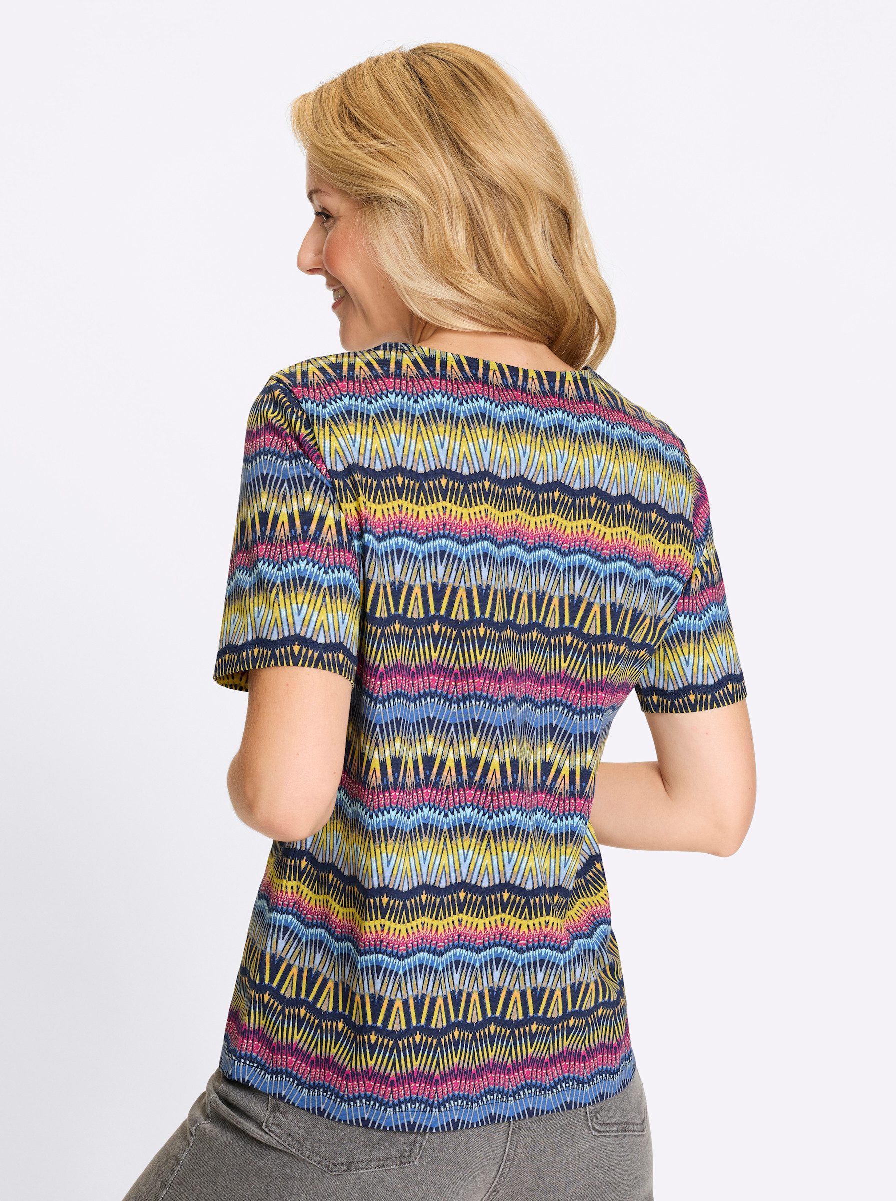 Sieh an! T-Shirt Rundhals-Shirt Kurzarm günstig online kaufen