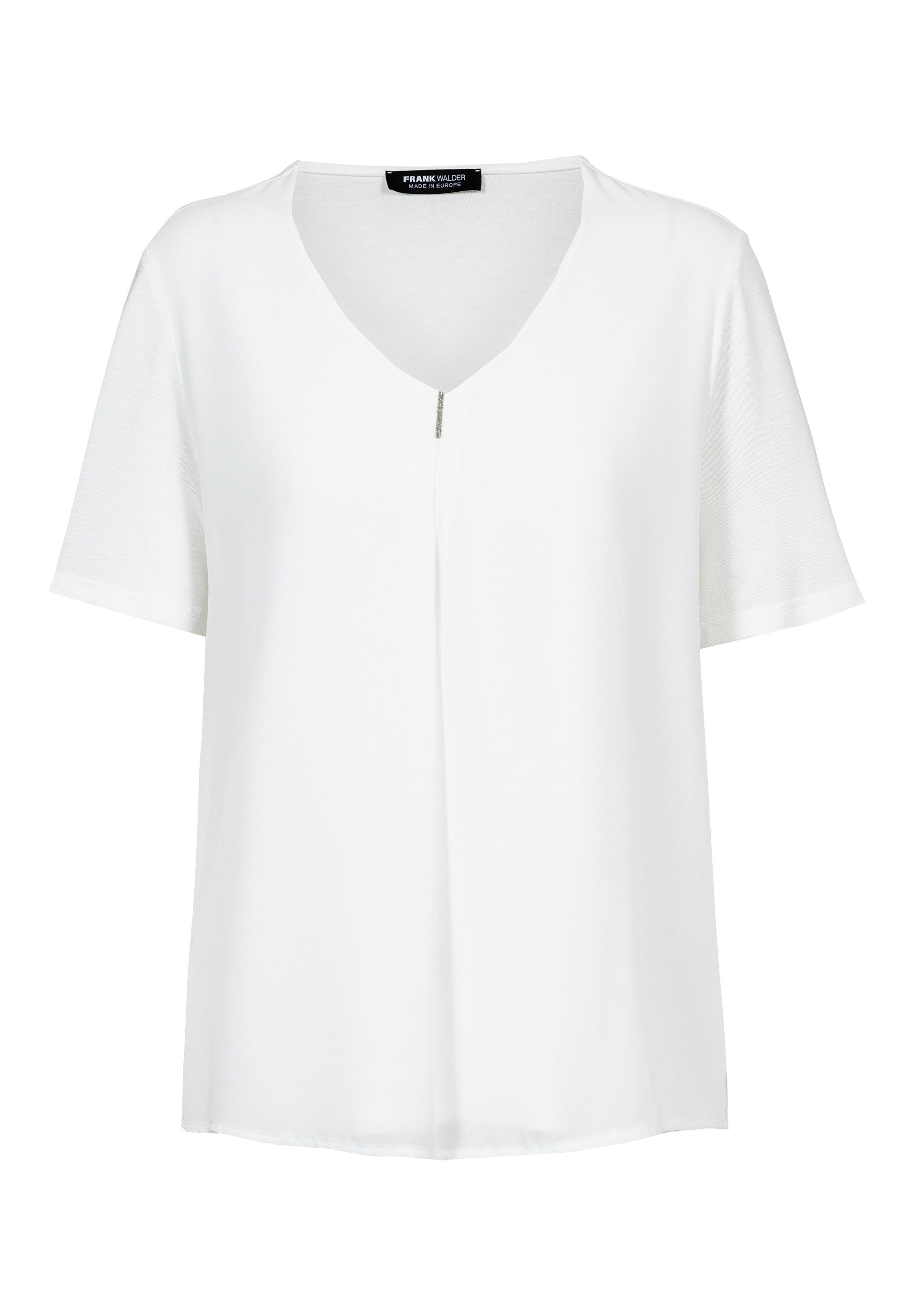 FRANK WALDER Blusenshirt mit feiner Naht