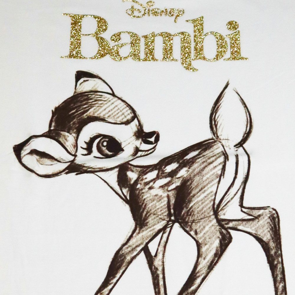 EplusM Nachthemd Disney Bambi Damen kurzarm Schlafshirt 100% Baumwolle Gr. günstig online kaufen