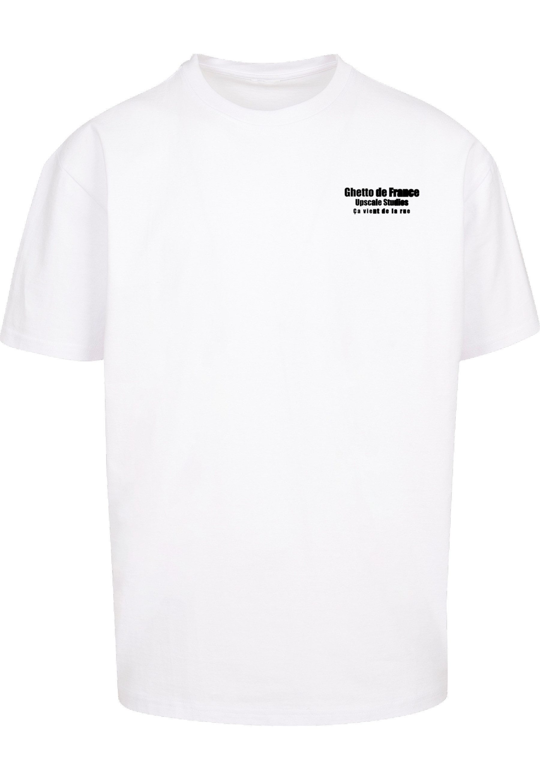 T-Shirt Upscale by Mister Tee Ghetto de France Oversize Tee