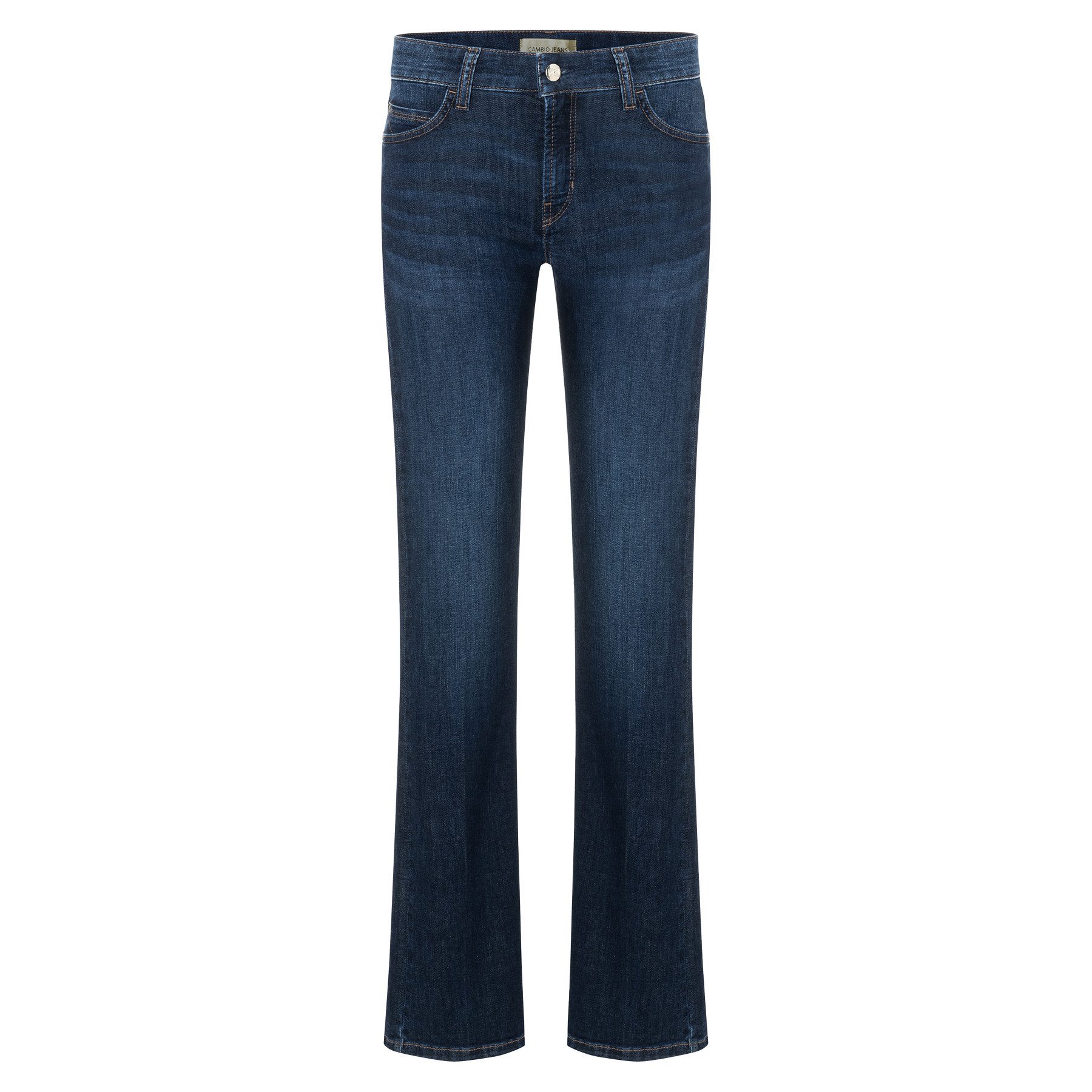 Cambio 5-Pocket-Jeans CAMBIO Jeans PARIS FLARED Mid Waist - Dark Used Wash