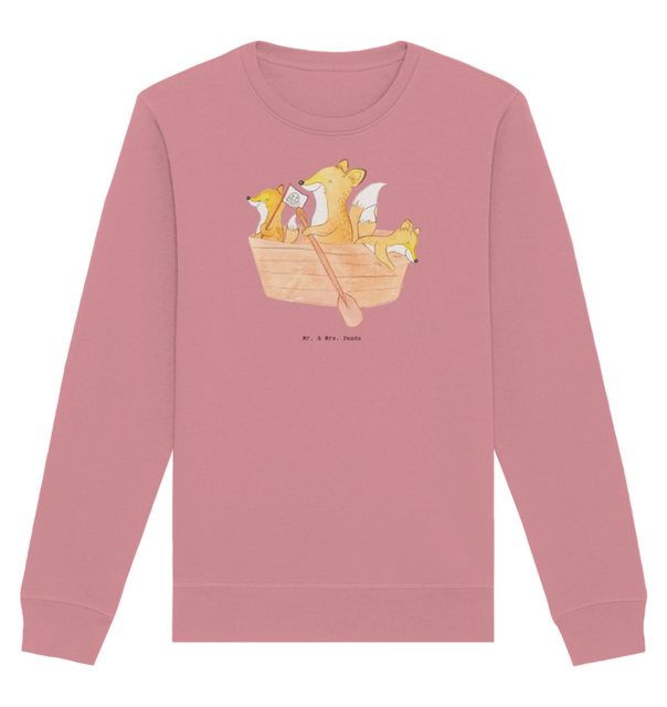 Mr. & Mrs. Panda Longpullover Größe L Fuchs Kanufahren - Canyon Pink - Gesc günstig online kaufen