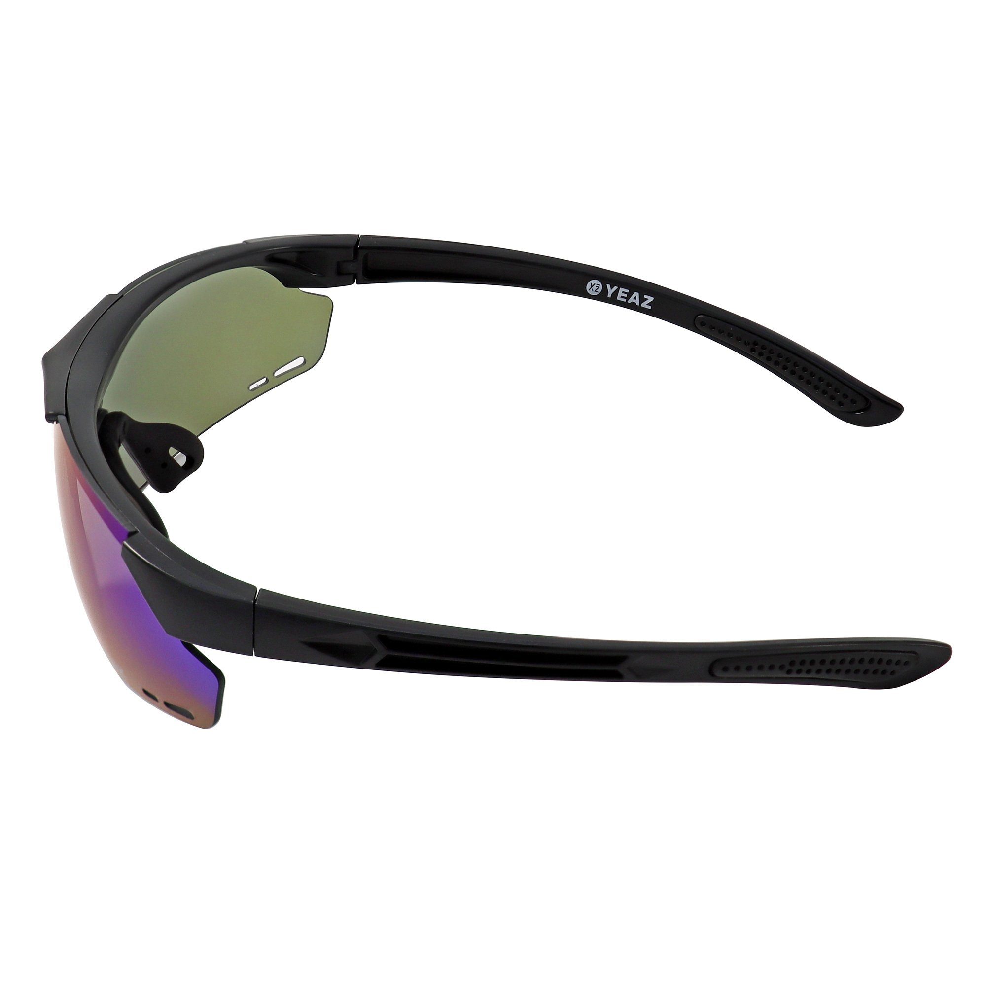 YEAZ Sportbrille SUNUP Set Magnet-Sport-Sonnenbrille, Sport-Sonnenbrille mit Magnetsystem