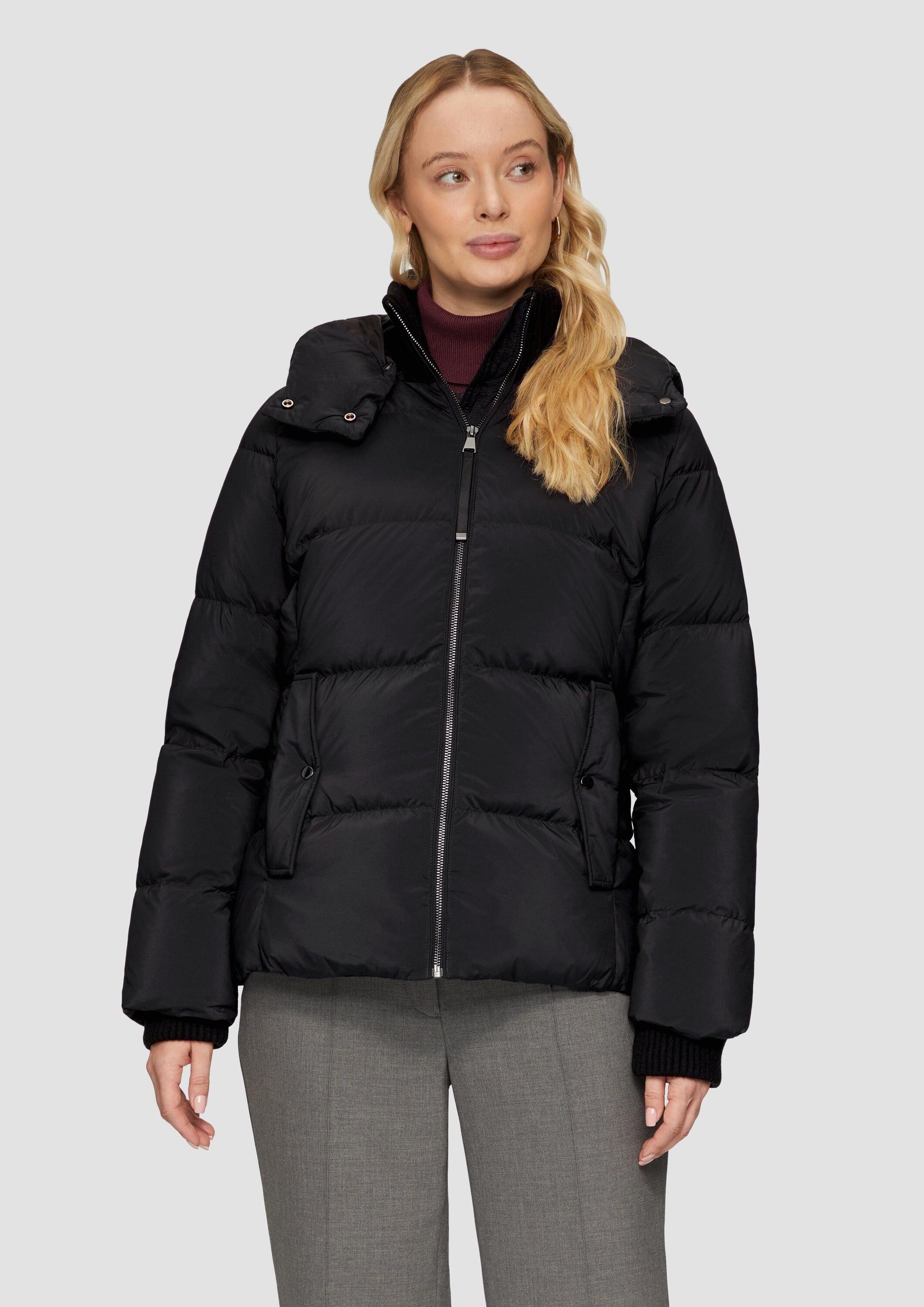 s.Oliver Winterjacke Outdoor-Jacke Daunenjacke mit abnehmbarer günstig online kaufen