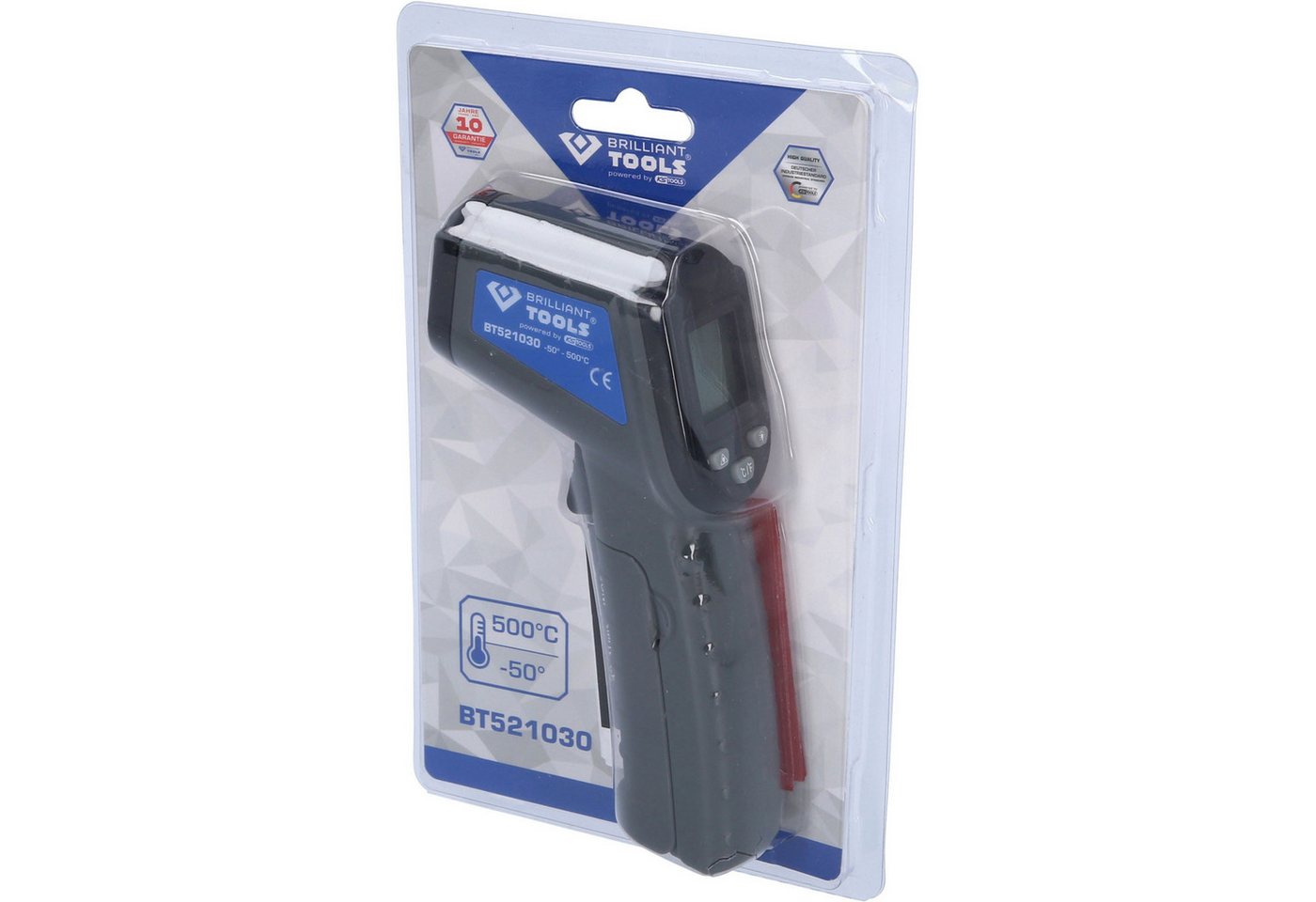 Thumbnail - Brilliant Tools Infrarot-Thermometer BRILLIANT TOOLS Infrarot-Thermom -50° bis 500° - BT521030
