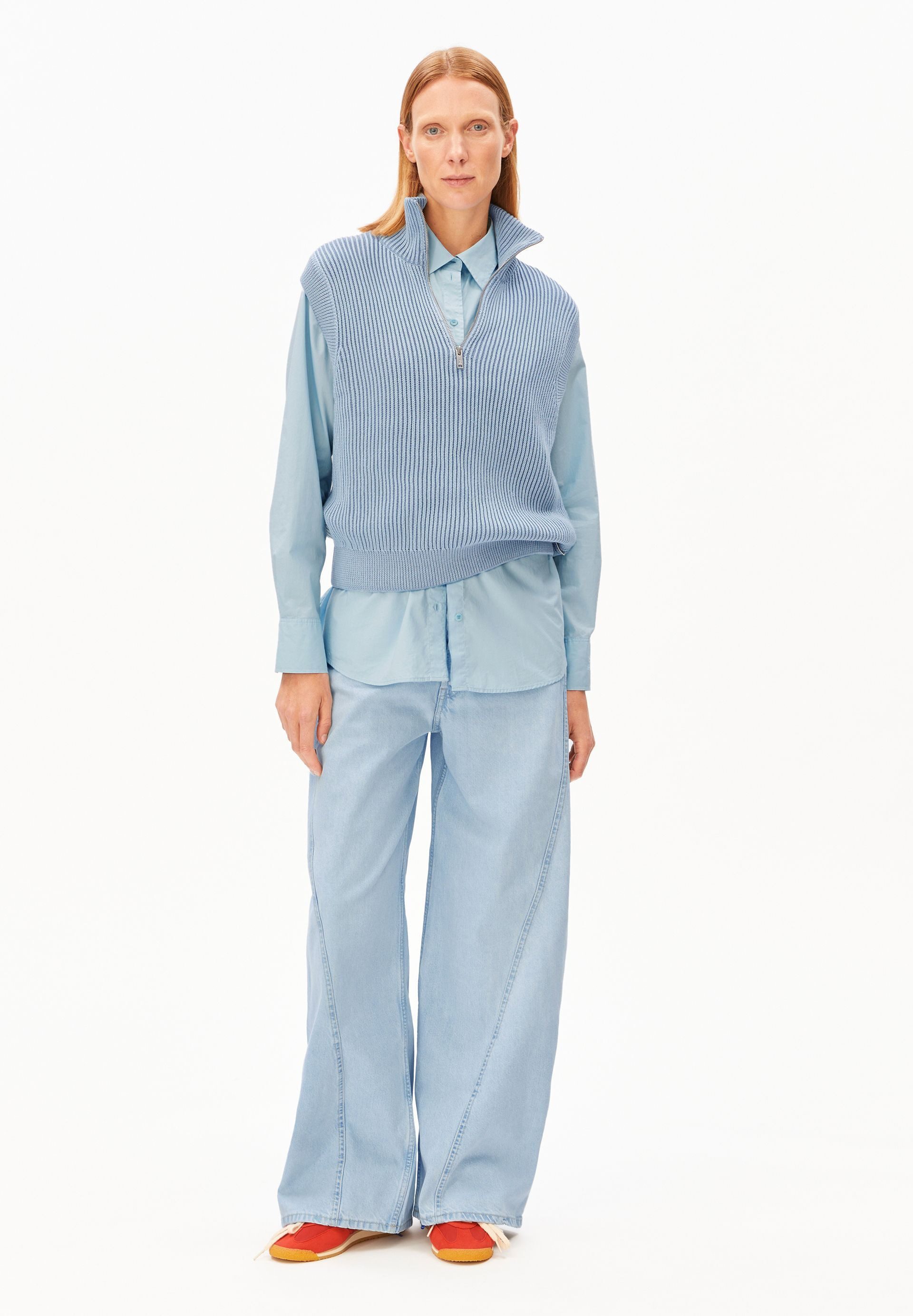 Armedangels Pullunder VANISÉ KNIT Pullunder aus Bio-Baumwolle (1-tlg) Pullu günstig online kaufen