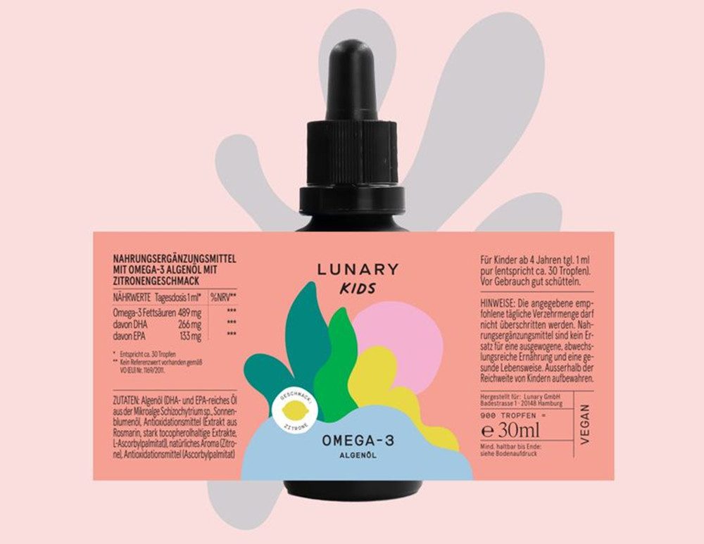 LUNARY Kids Omega-3 Tropfen