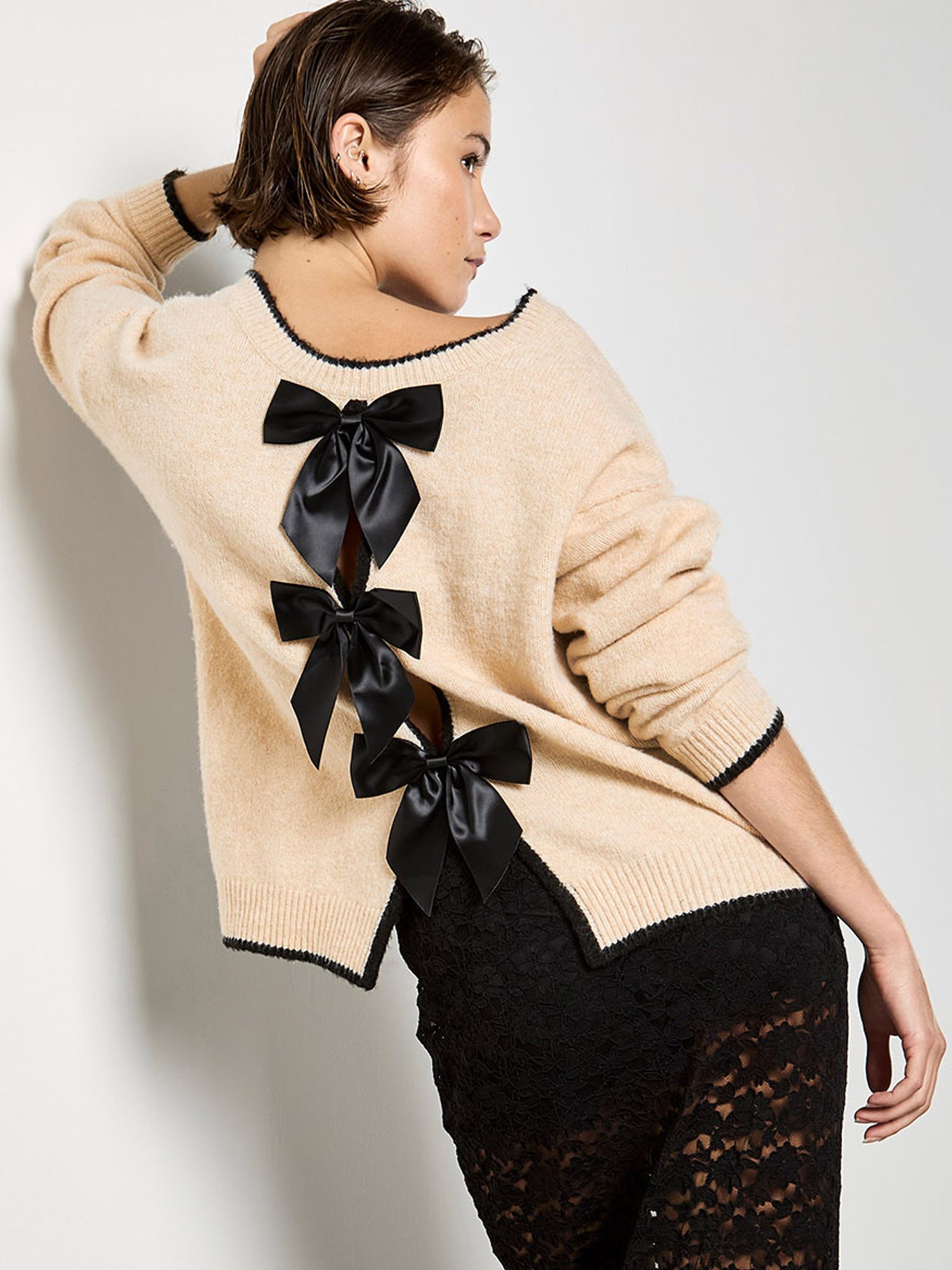 Apricot Strickpullover