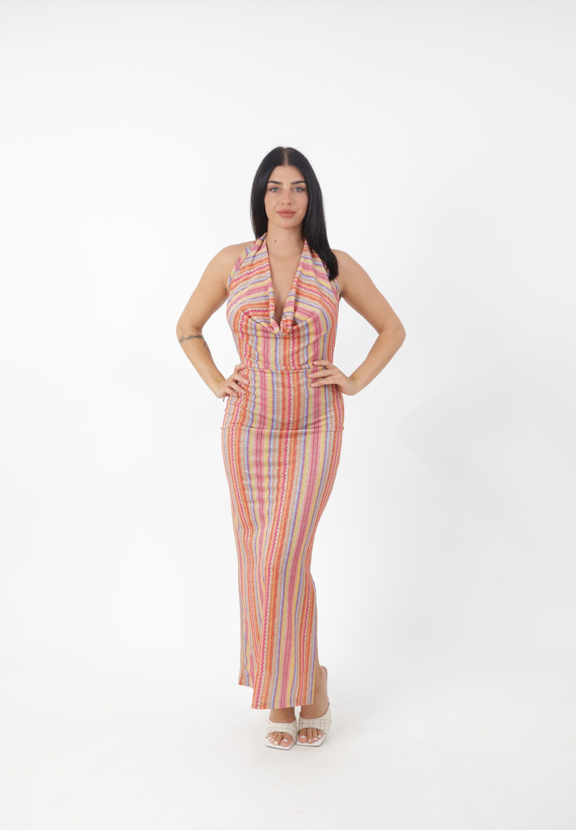 Elara Sommerkleid Kleid mit Muster