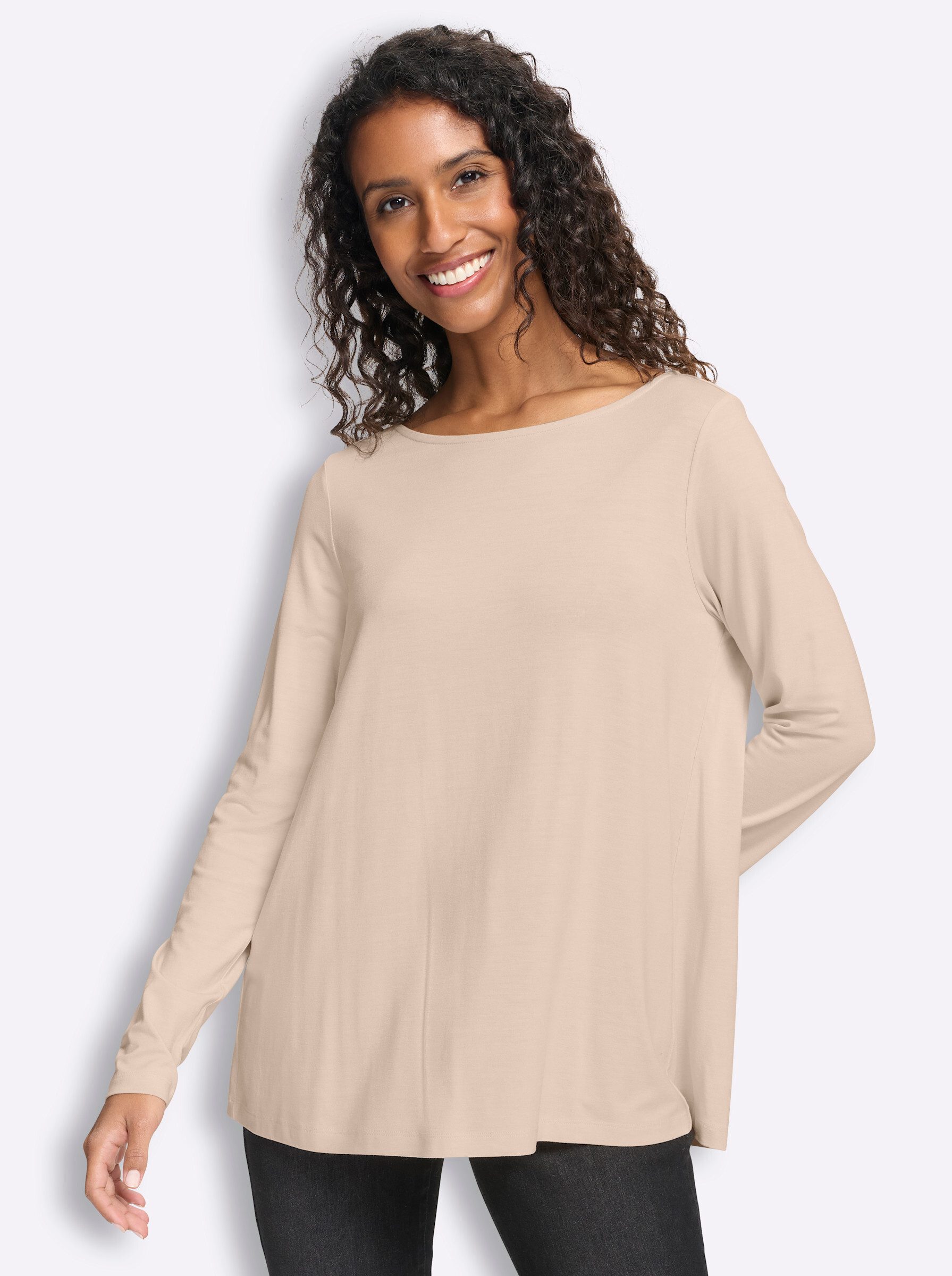 heine T-Shirt Langarm-Shirt Langarm