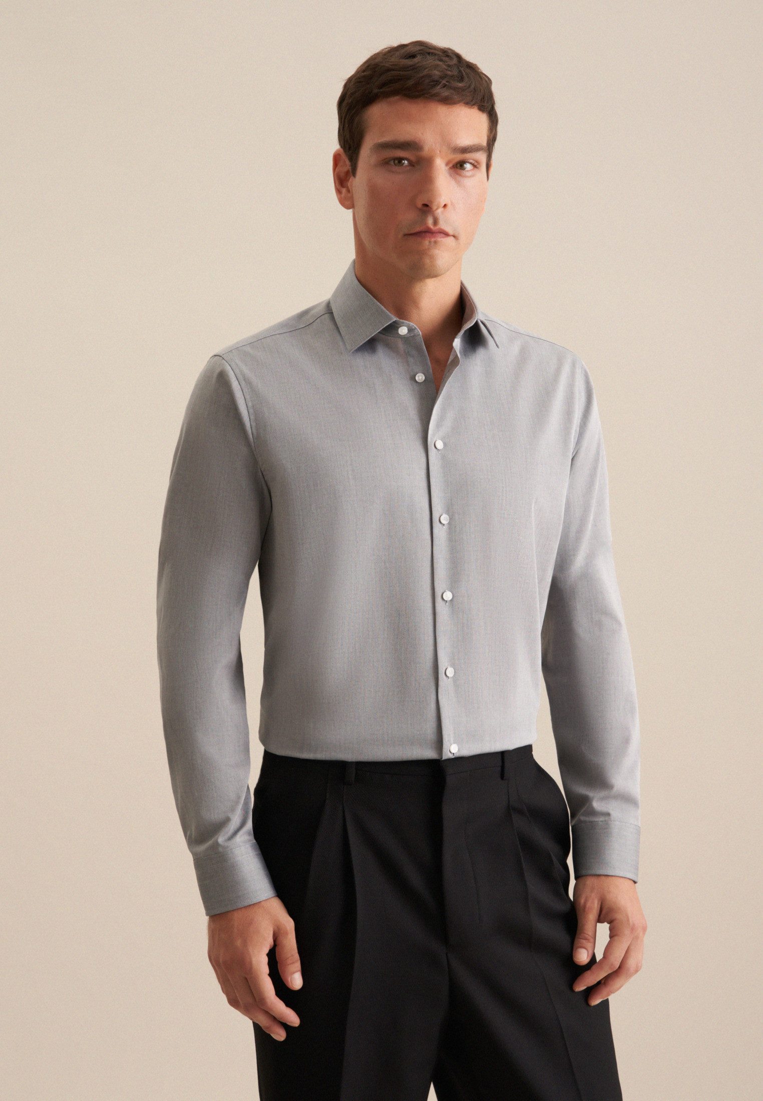 Businesshemd Schwarze Rose