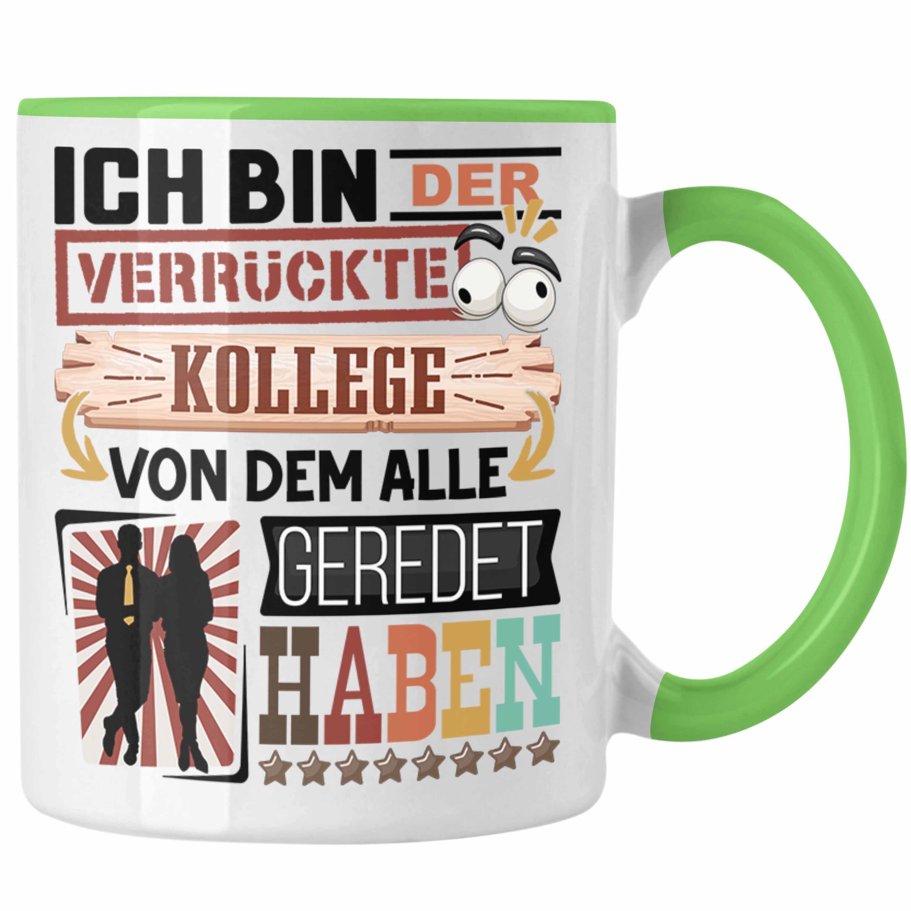 Trendation Tasse Kollege Tasse Geschenk Spruch Lustig Geschenkidee für
