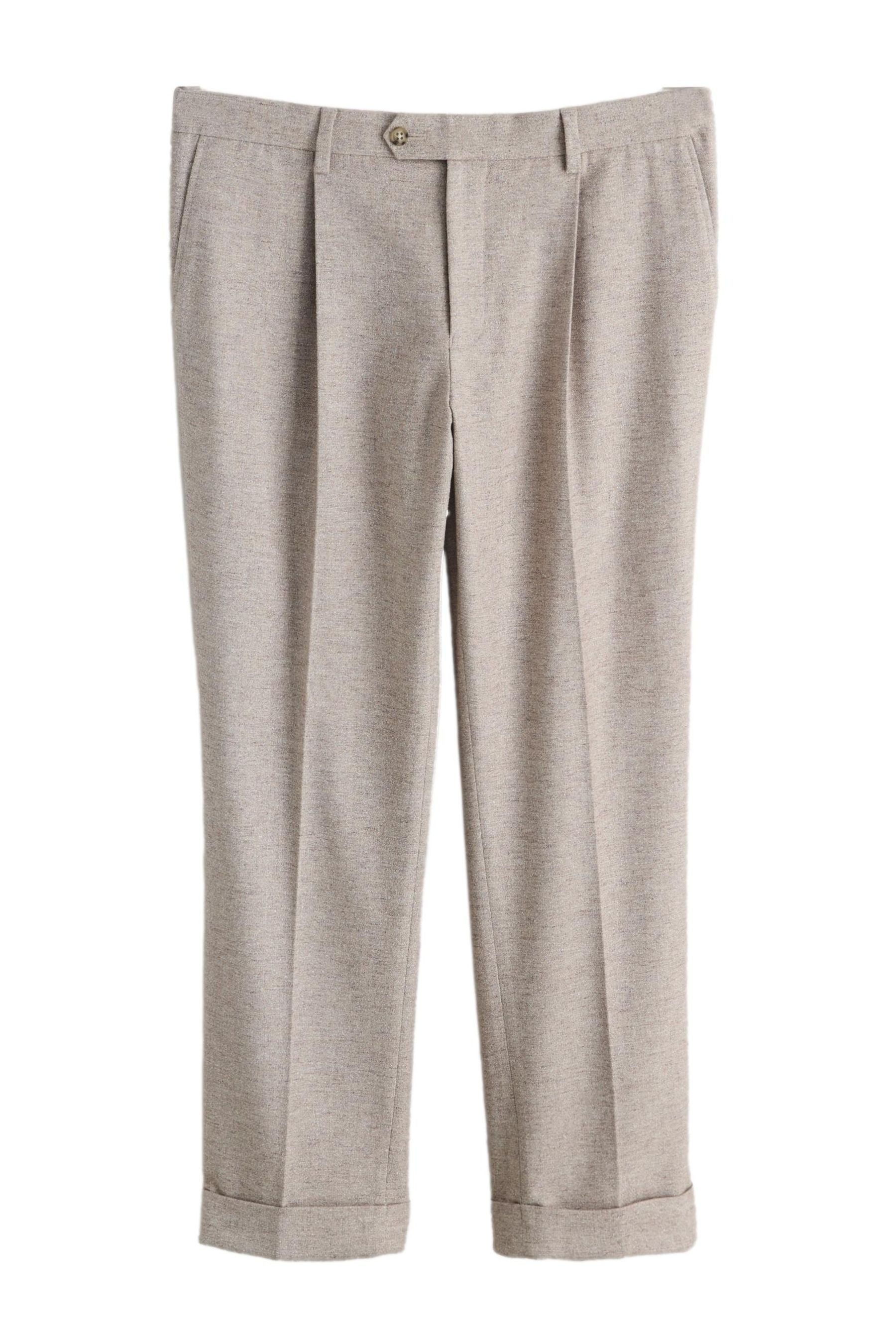 Anzughose Strukturierte Tailored Fit Anzughose