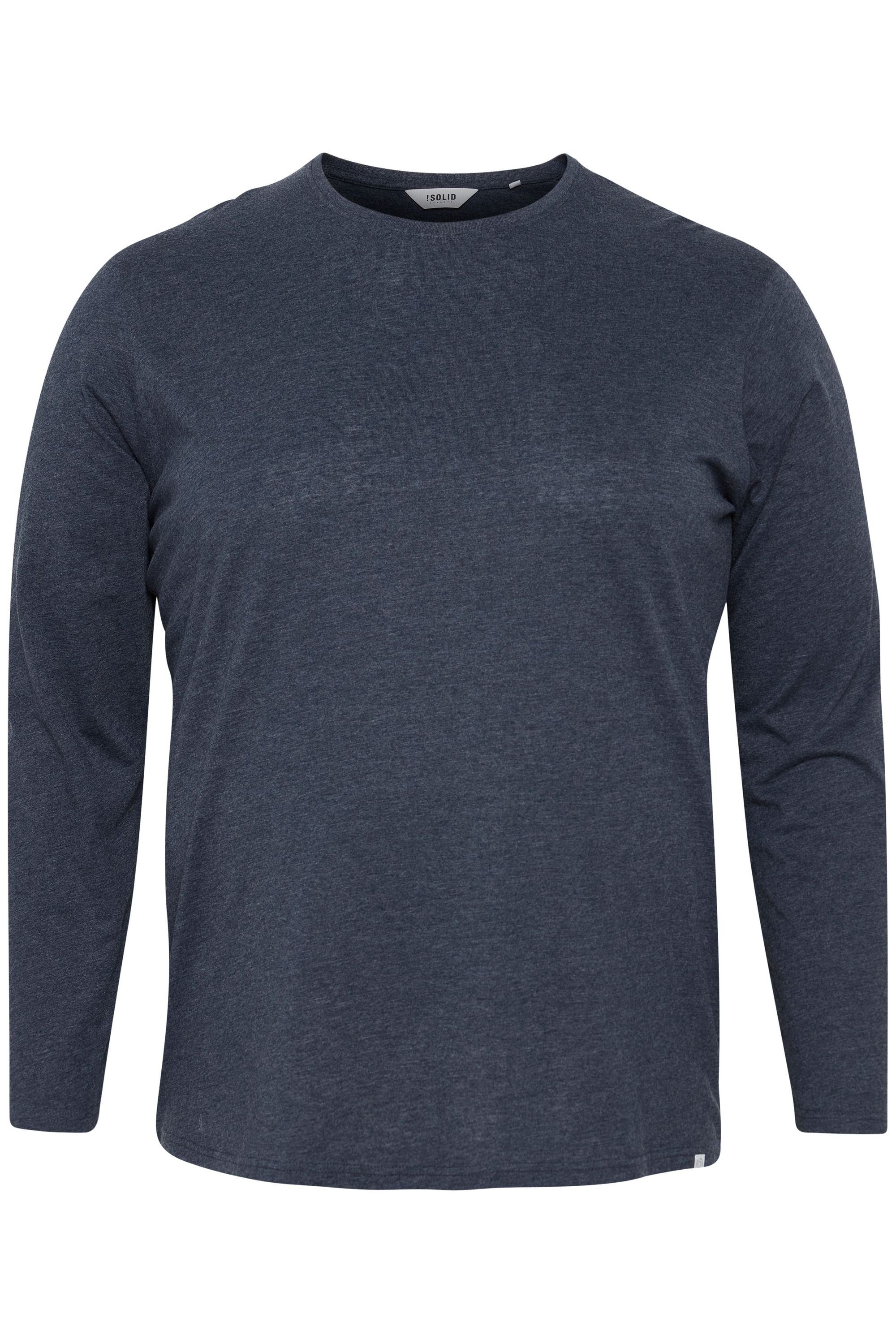 Insignia Melange !Solid Blue Longsleeve SDBedon (1940101) BT