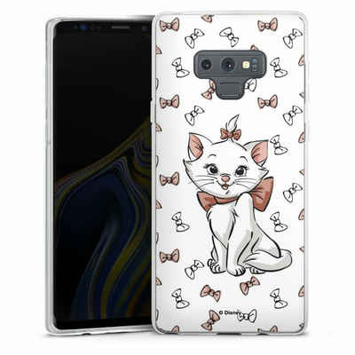 DeinDesign Handyhülle Aristocats Marie Disney Katze Marie Shy, Samsung Galaxy Note 9 Silikon Hülle Bumper Case Handy Schutzhülle