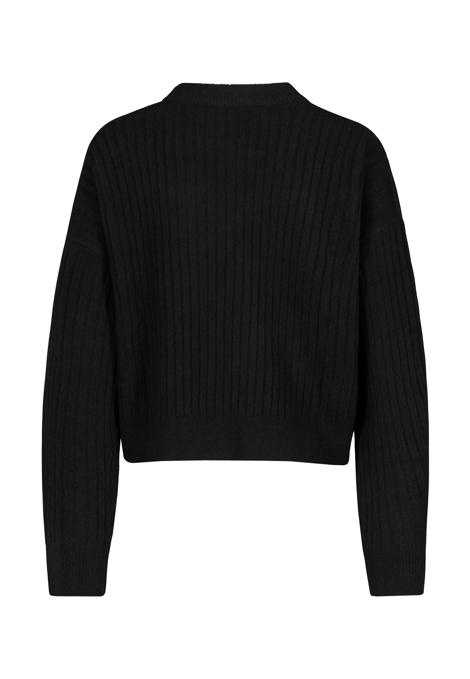 SUBLEVEL Strickpullover Damen Pullover Rundhalskragen Cropped günstig online kaufen