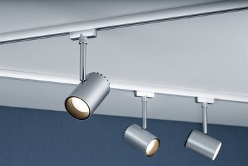Paulmann LED Deckenleuchte URail Schienenspot Shine Einzelspot 225lm 4,9W 2700K 230V, LED fest integriert, Warmweiß