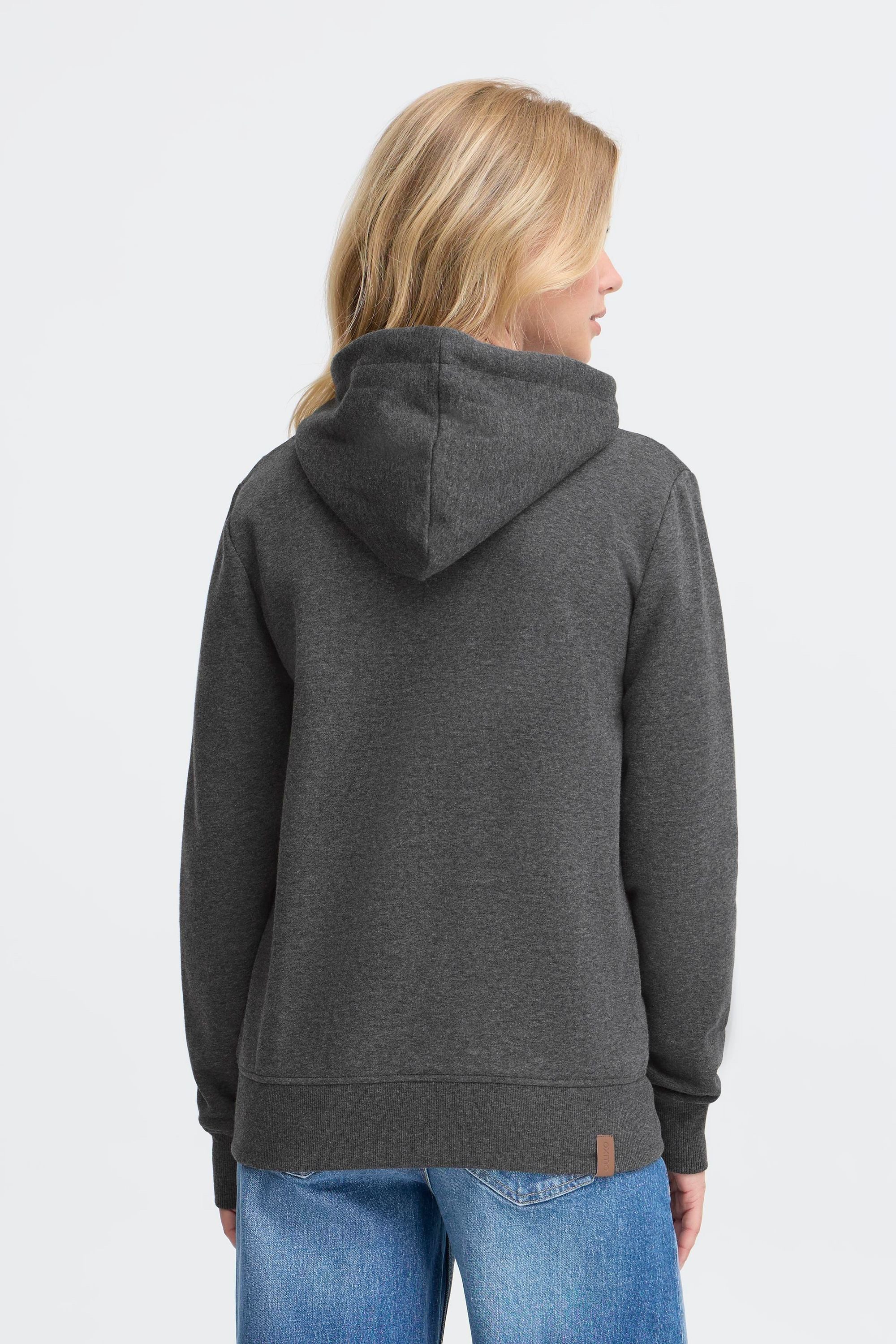 OXMO Sweatjacke OXMille Modische Sweatjacke mit Kapuze