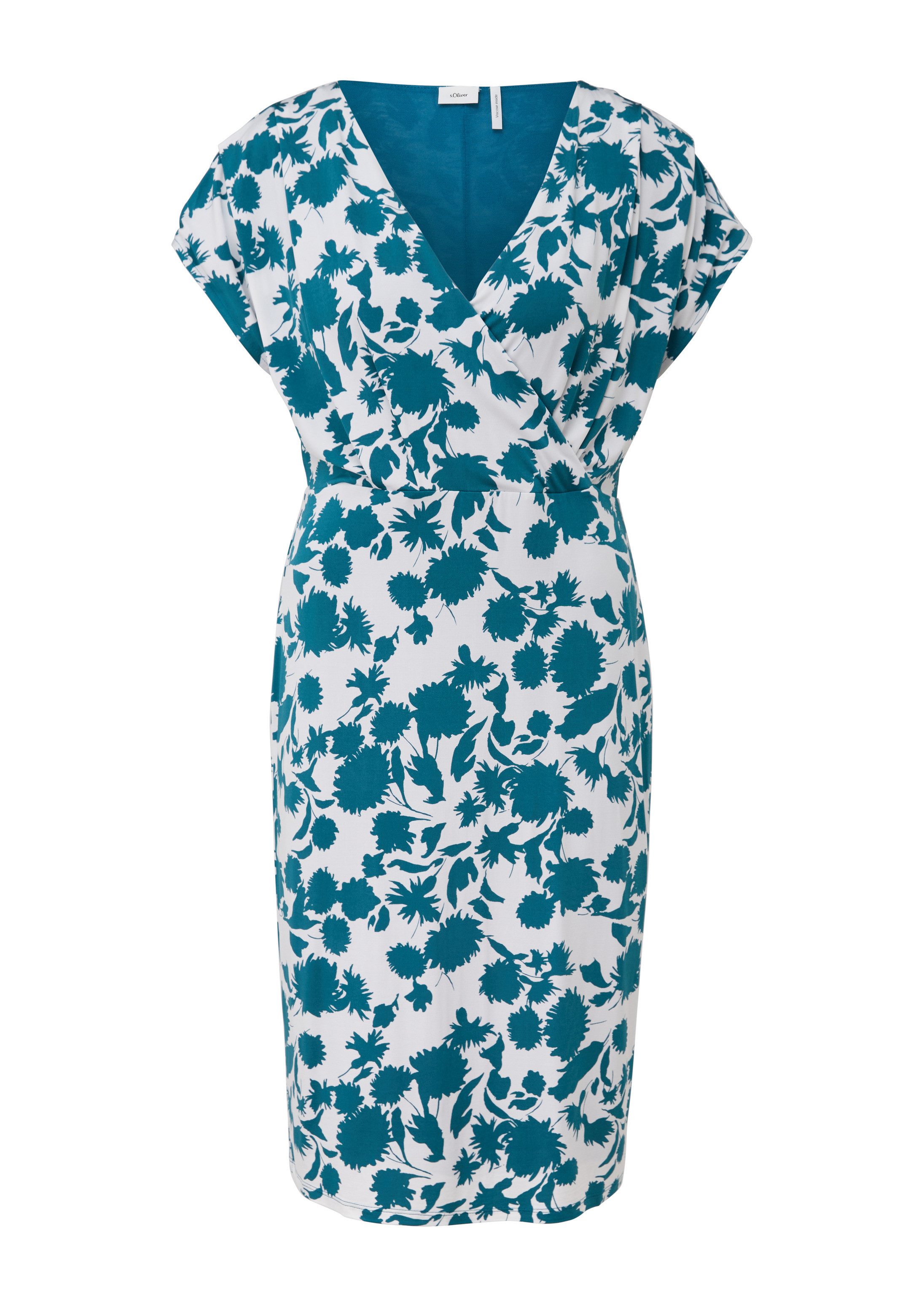 s.Oliver Minikleid Kleid Jerseykleid aus Viskosestretch