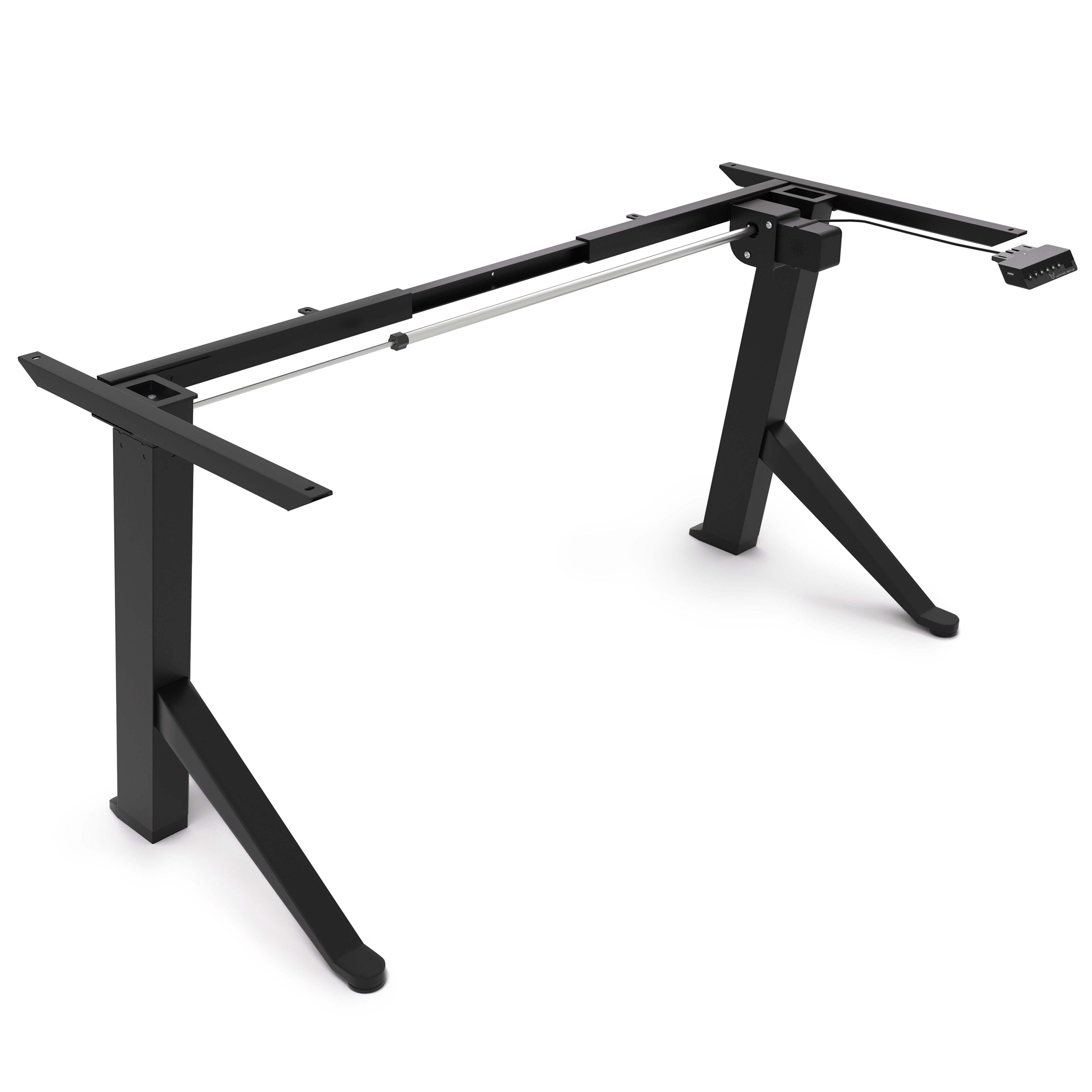 Ultimate Setup Tischgestell Schreibtischgestell elektrisch höhenverstellbar, Tischgestell schwarz | Schwarz