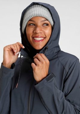 Polarino Outdoorjacke Wasserabweisend, atmungsaktiv und windabweisend