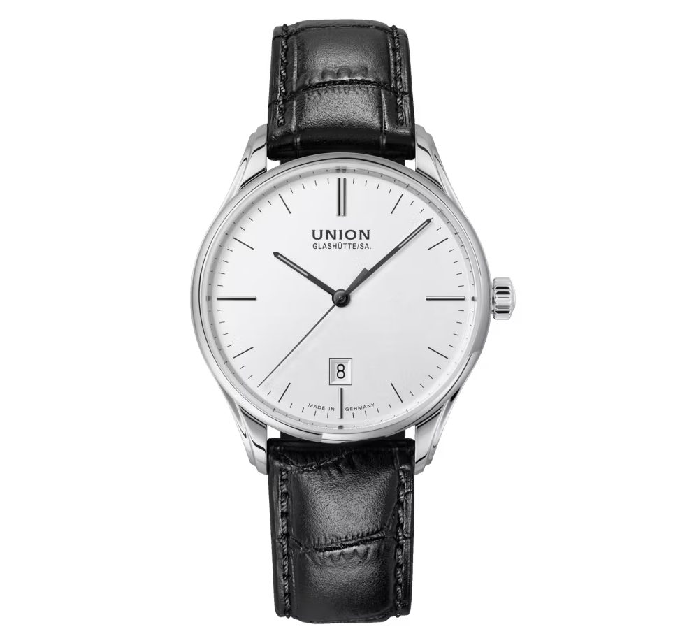 Automatikuhr Glashütte UNION Herrenuhr Viro Automatik Datum
