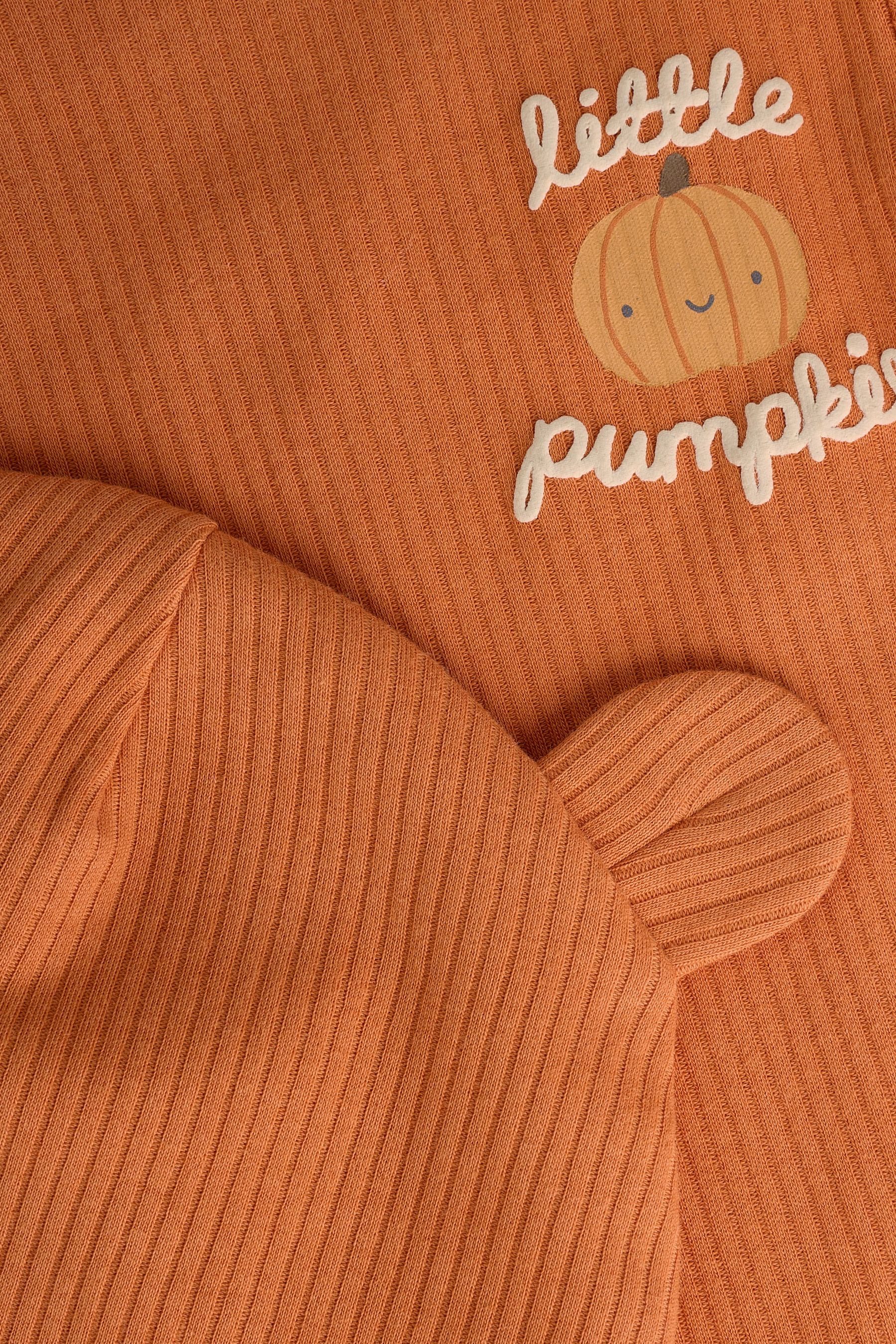 Next Langarmbody Baby-Langarmbody und Mütze im Set Halloween (2-tlg)