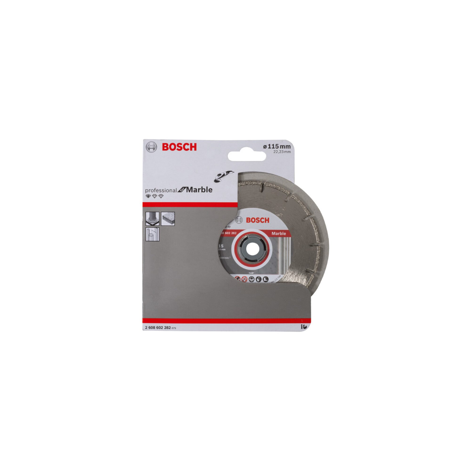 Bosch Professional Trennscheiben Bosch Diamanttrennscheibe Standard for Marble 115 x 22,23 x 2,2 x 3 mm
