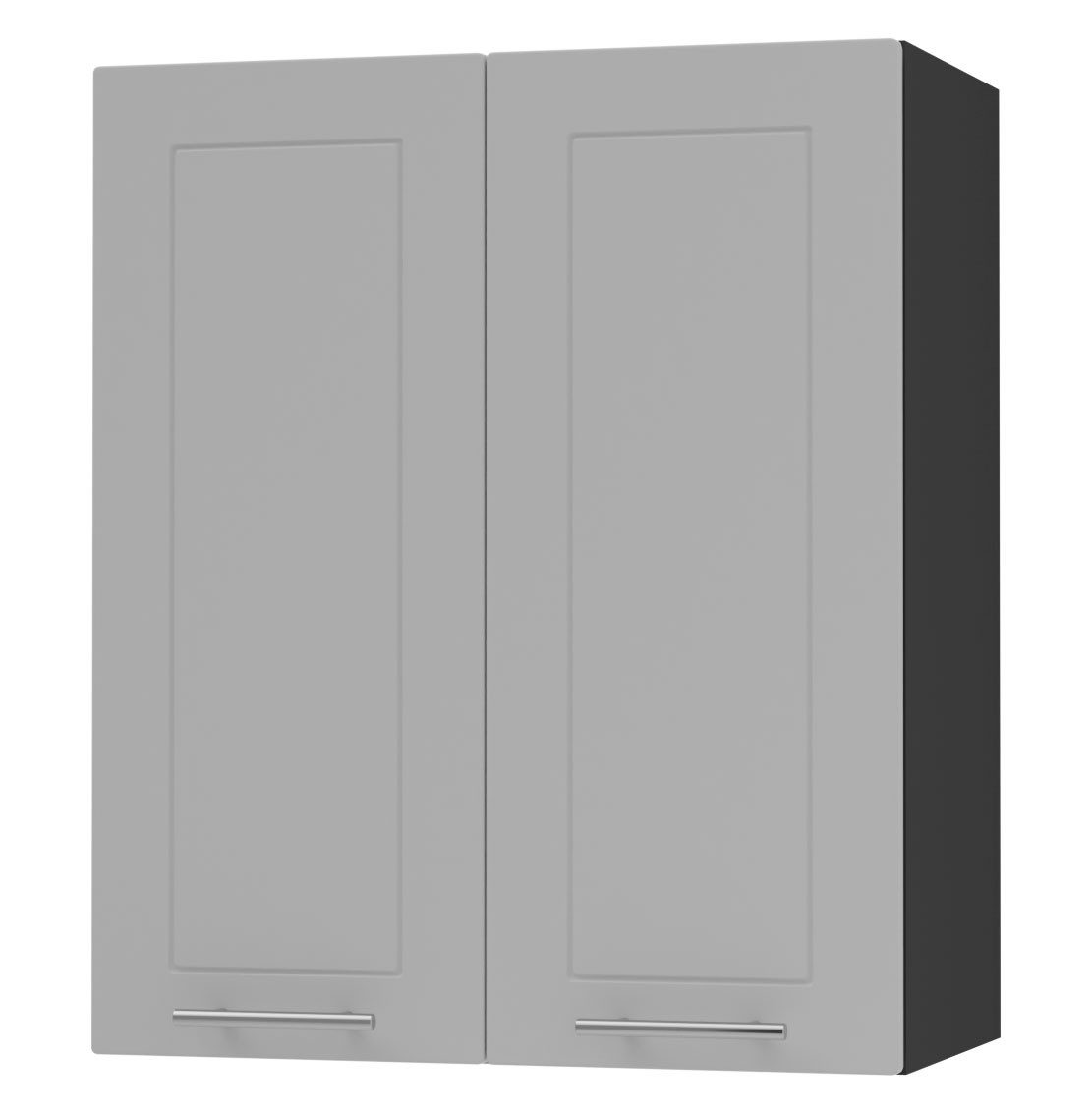 RAL 7040 fenstergrau matt | Korpus: schwarz