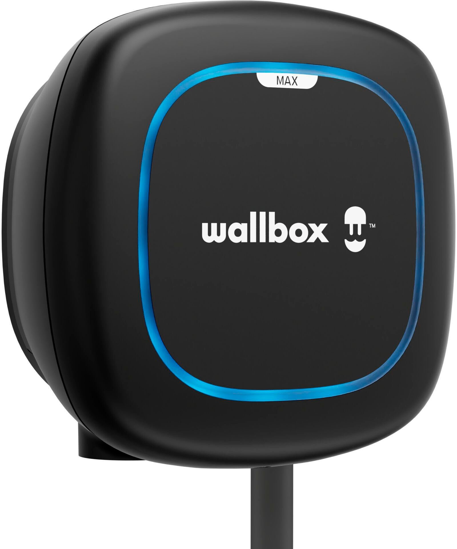 Wallbox Elektroauto-Ladestation Pulsar Max, 3-phasig, Max 22kW,7 m Kabel, schwarz