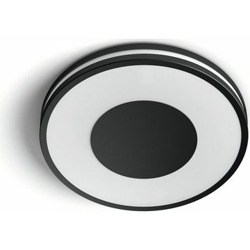 Philips Hue LED Deckenleuchte Bluetooth White Ambiance Deckenleuchte Being in Schwarz 22,5W 2500lm, keine Angabe, Leuchtmittel enthalten: Ja, fest verbaut, LED, warmweiss, Deckenlampe, Deckenbeleuchtung, Deckenlicht