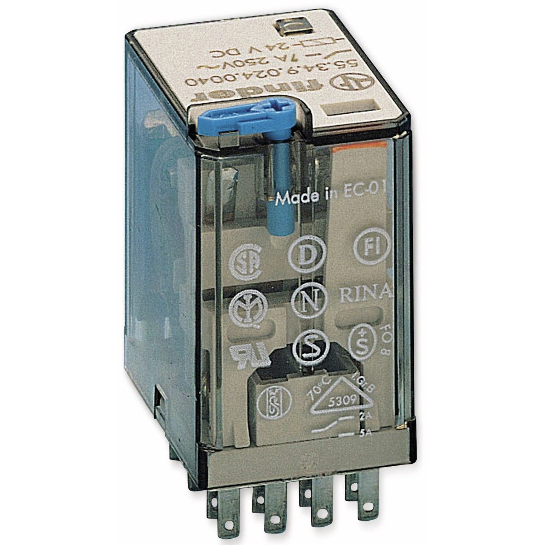 finder Relais-Modul FINDER Relais F 55.34, 24 V-, 4xUM, 7 A, hartvergoldet