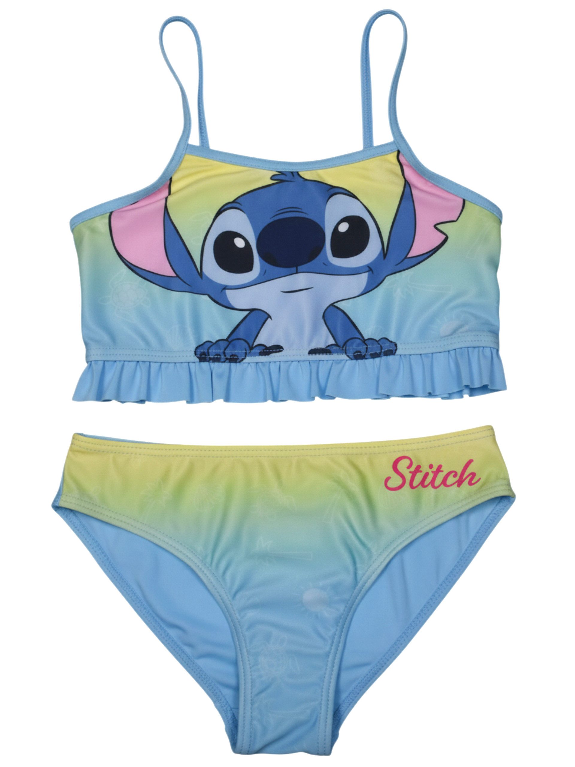 United Labels® Bustier-Bikini Lilo & Stitch Bikini Zweiteiler