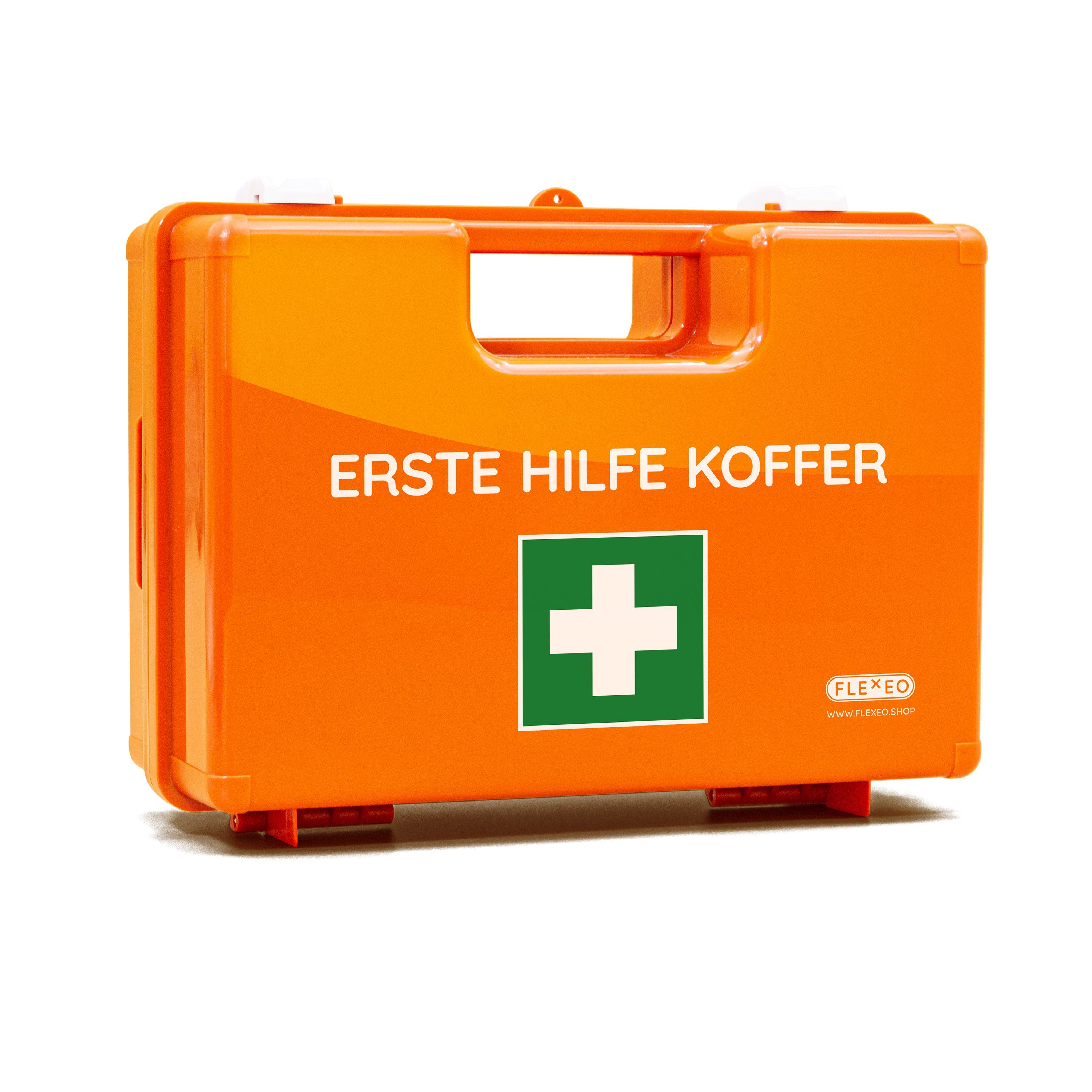 FLEXEO Erste-Hilfe-Koffer leer mit Wandhalterung, (1 St), großer