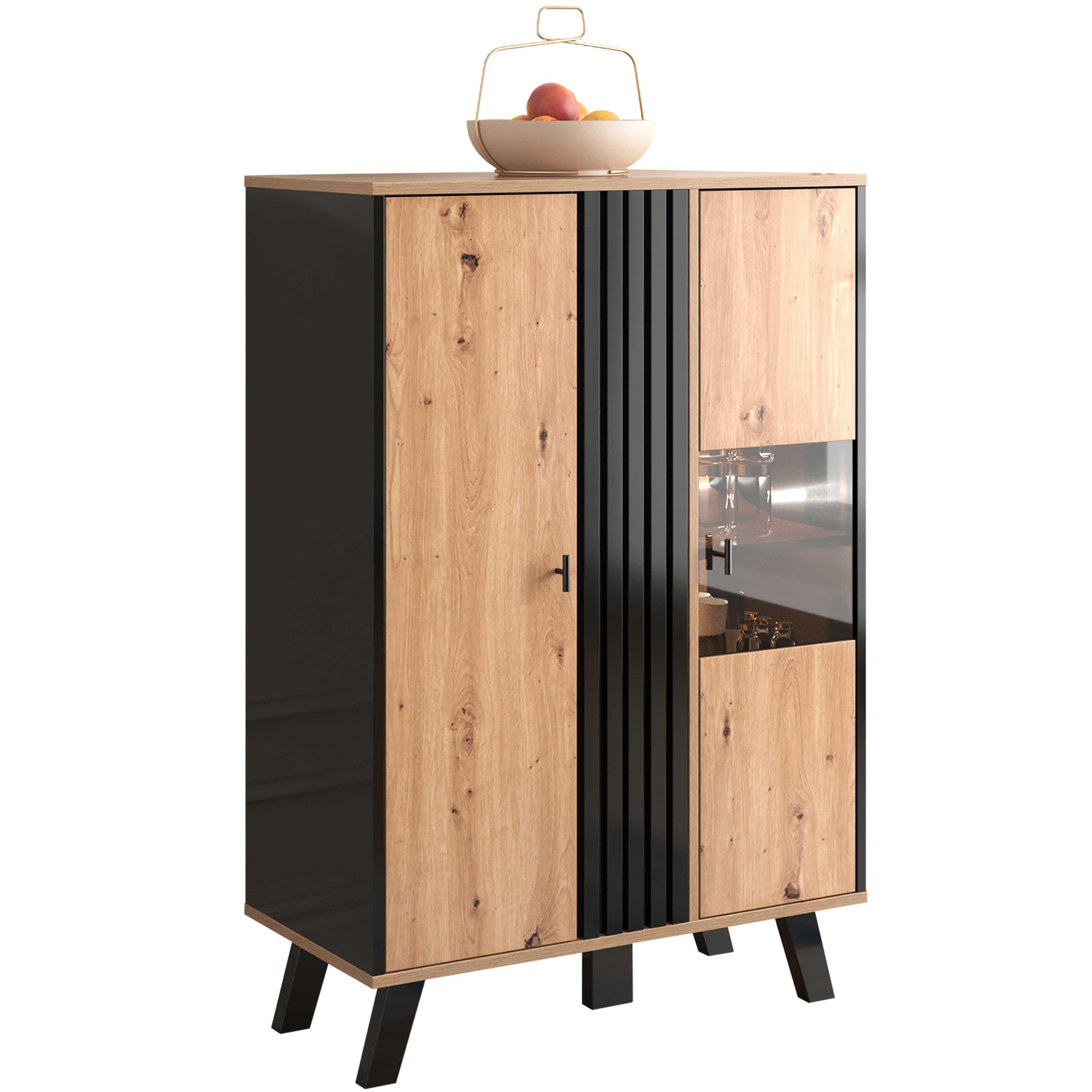 BlingBin Vitrine Beistellschränke Sideboard (1-St., mit günstig online kaufen