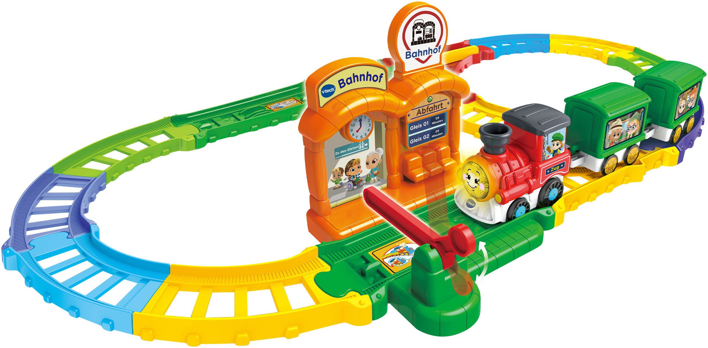 Vtech® Spielwelt Tut Tut Baby Flitzer - Kleiner Bahnhof, mit Licht und Sound