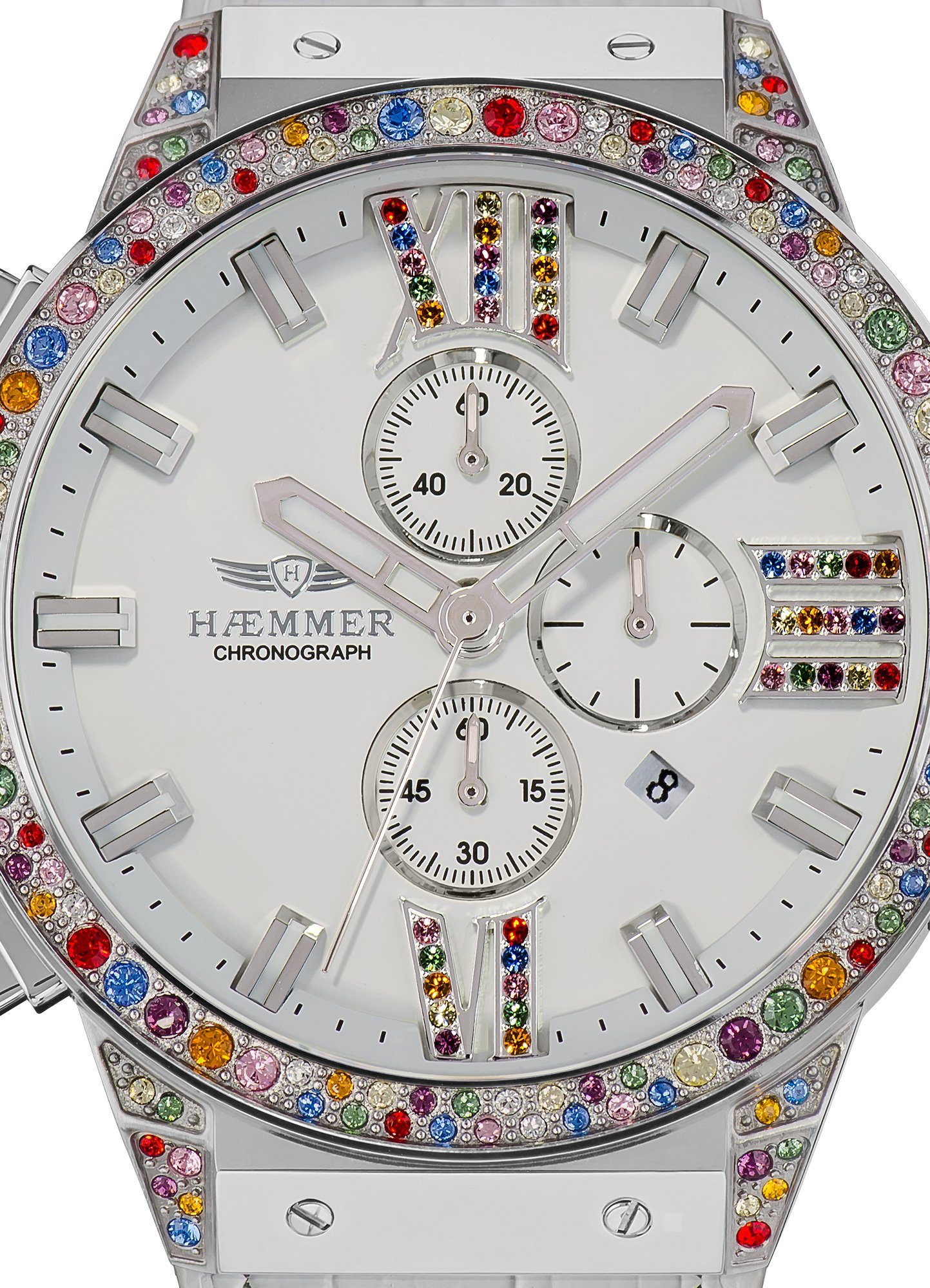HAEMMER GERMANY Chronograph EMINENT WHITE SWAN, E-006, Quarzuhr, Damenuhr, günstig online kaufen