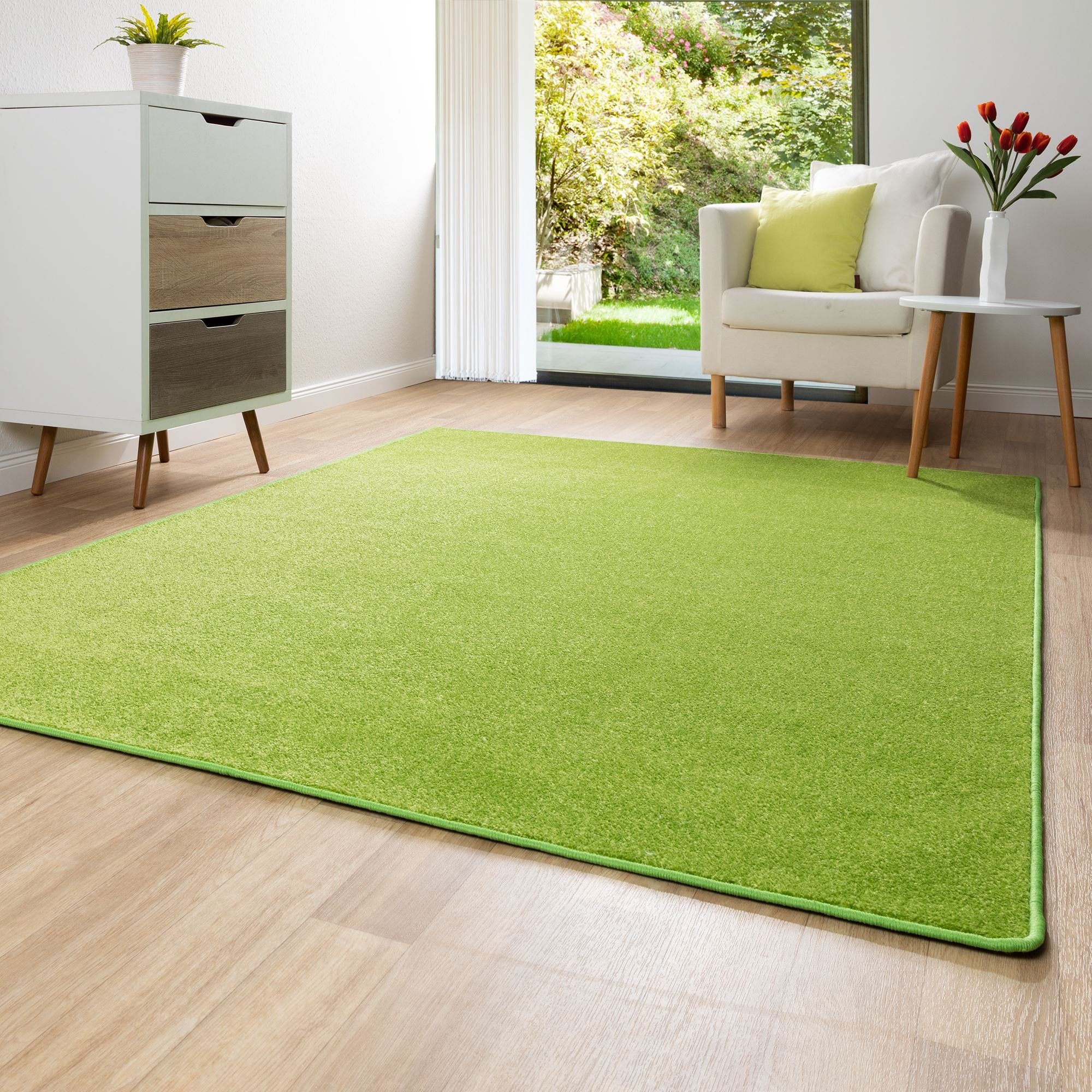 Steffensmeier Teppich Ibiza, Rechteckig, Kurzflor Teppich, günstig online kaufen