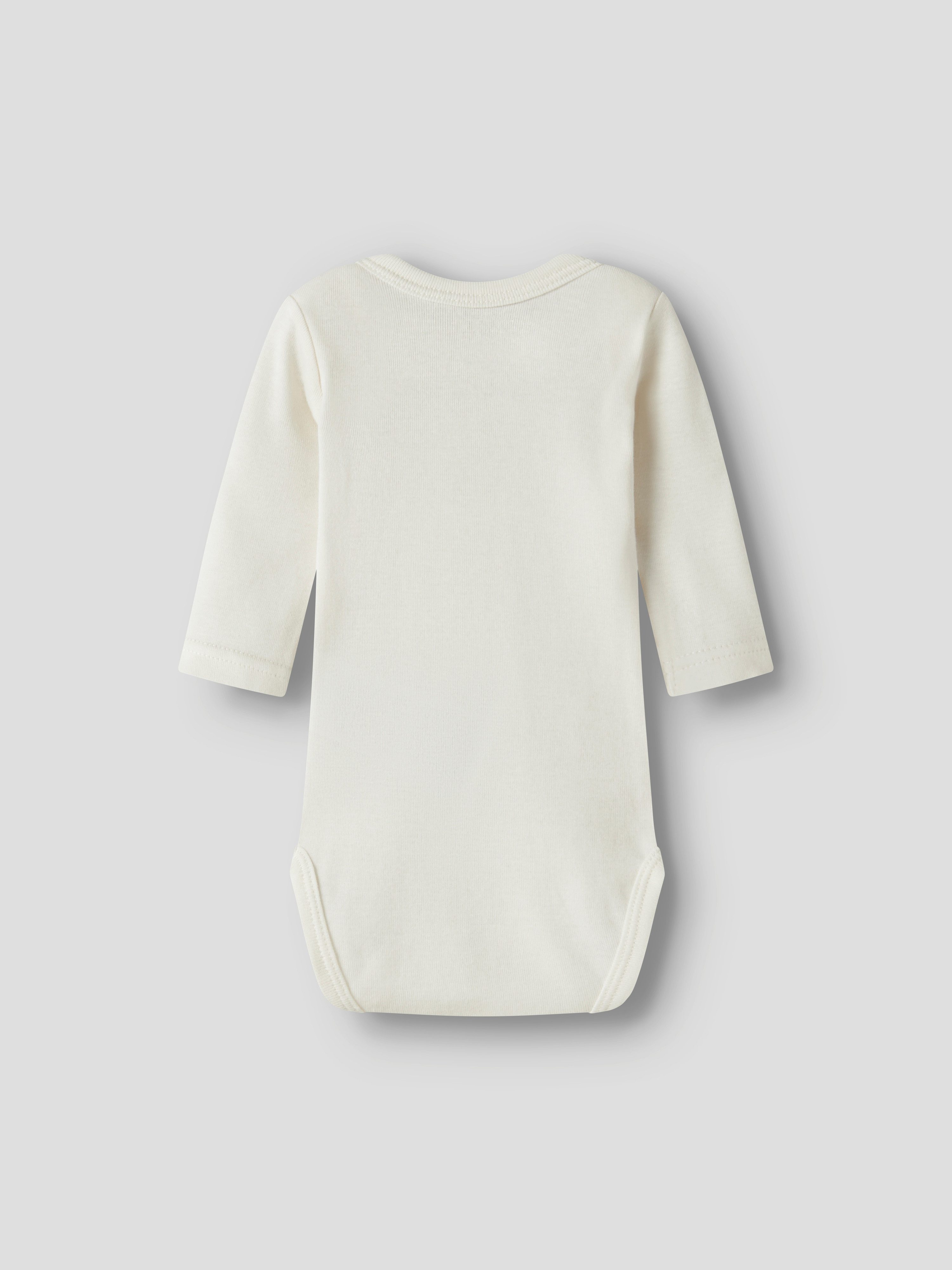 Name It Langarmbody NBNBODY 3P LS PUMICE BEAR NOOS (Packung, 3-tlg)