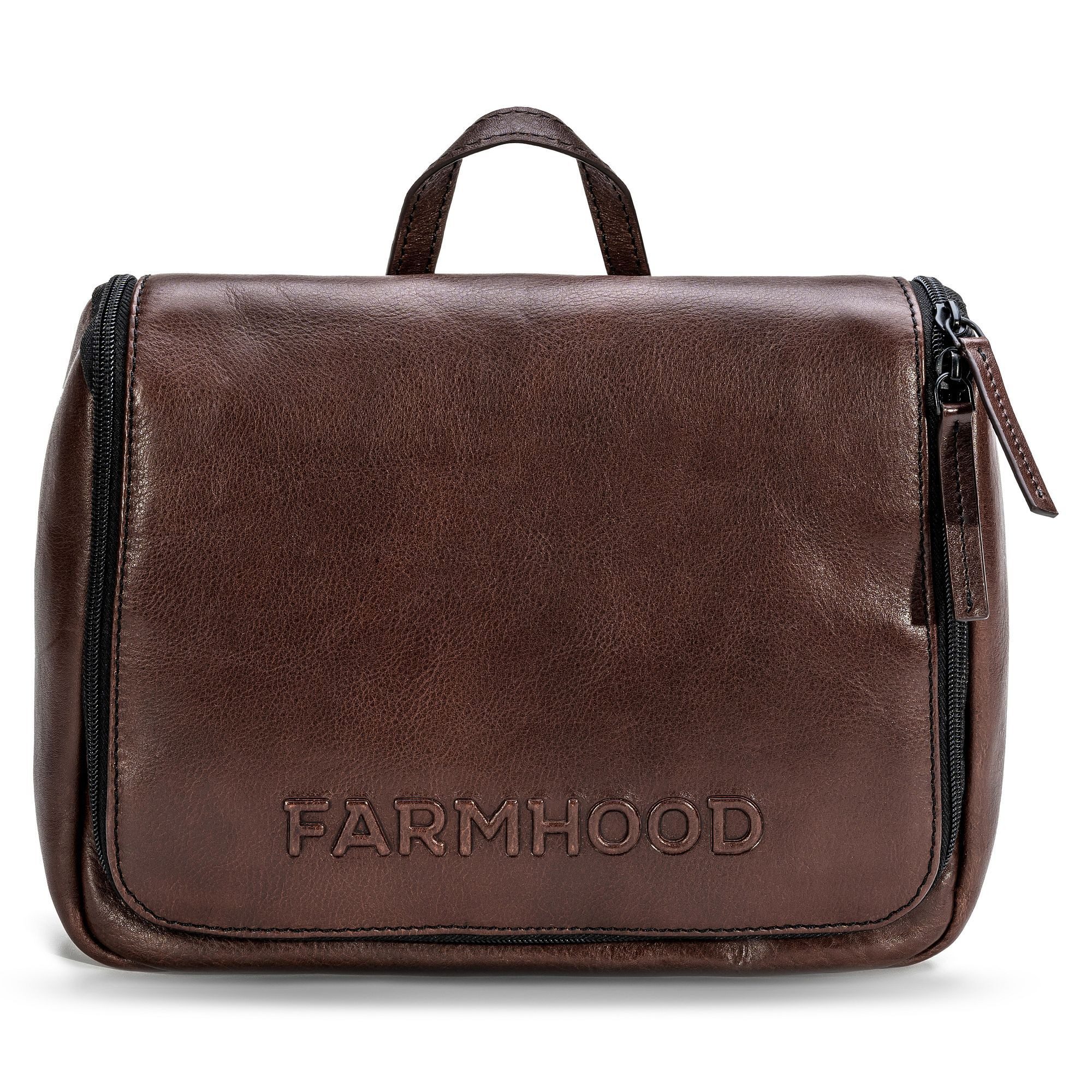 Farmhood Kulturbeutel Memphis, Leder