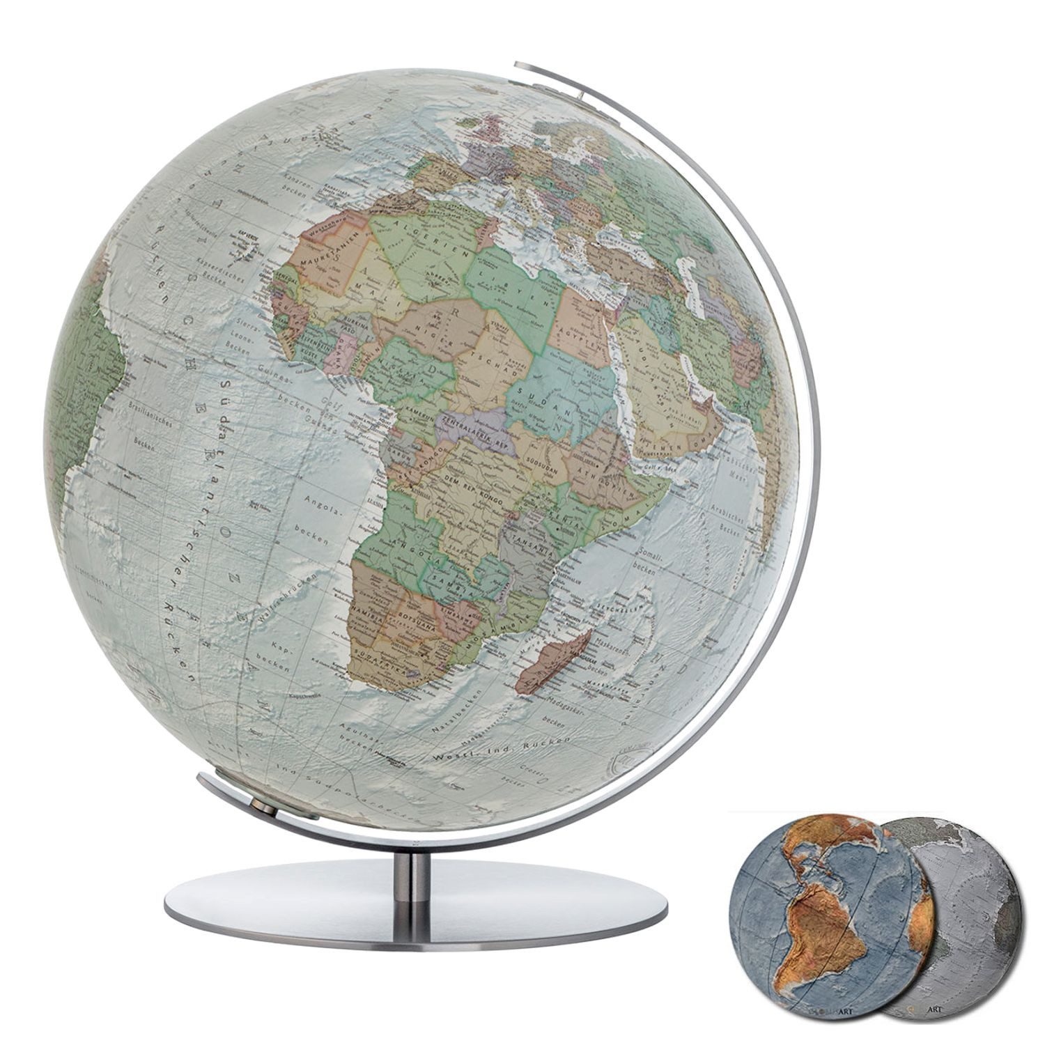 Columbus Globus DUO ALBA Regent Leuchtglobus Tischglobus 40 cm