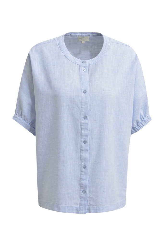 Blusentop OVERSIZED BLOUSE W NECKPANEL AE PLA