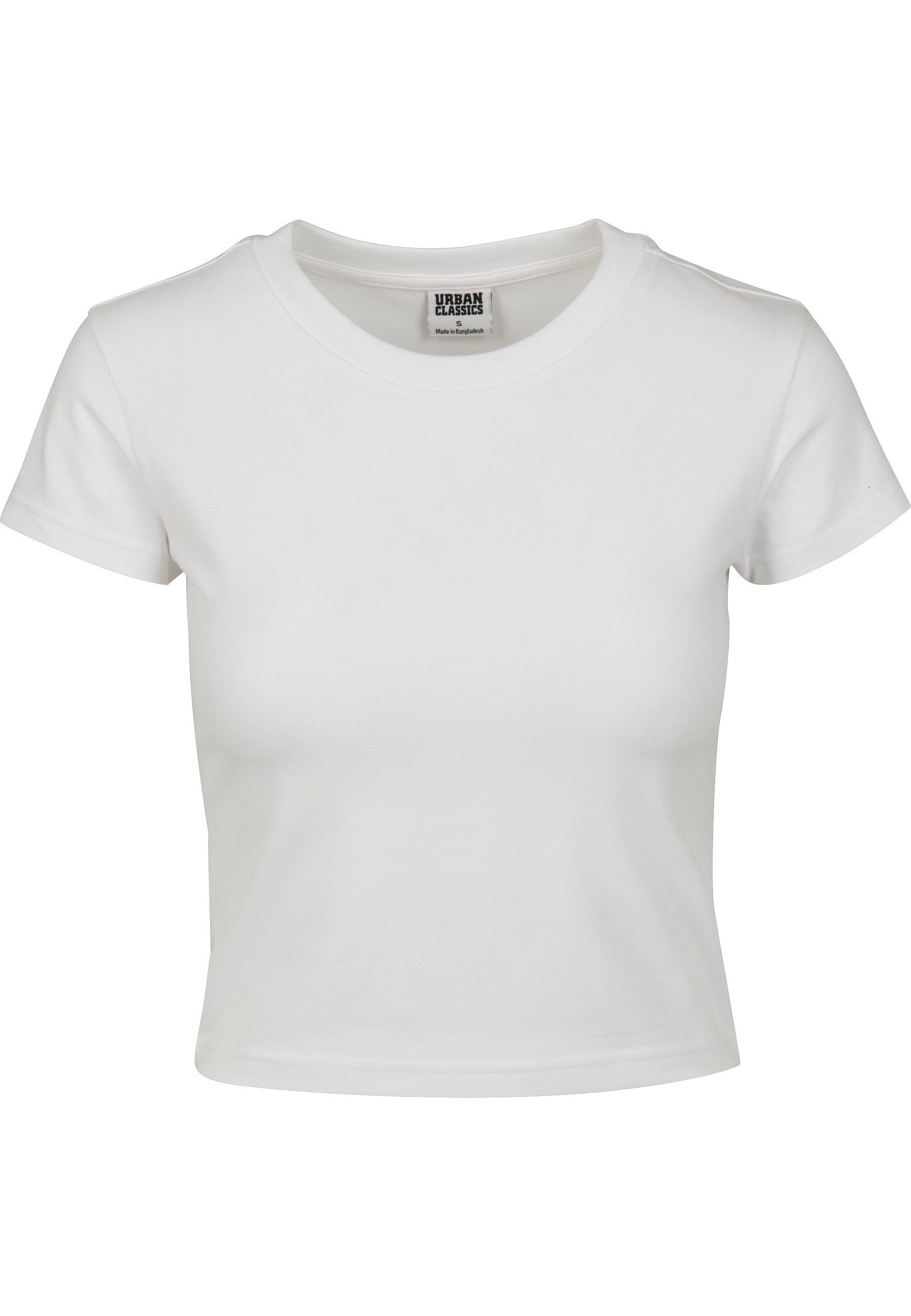 URBAN CLASSICS T-Shirt Urban Classics Damen Ladies Stretch Jersey Cropped Tee (1-tlg)