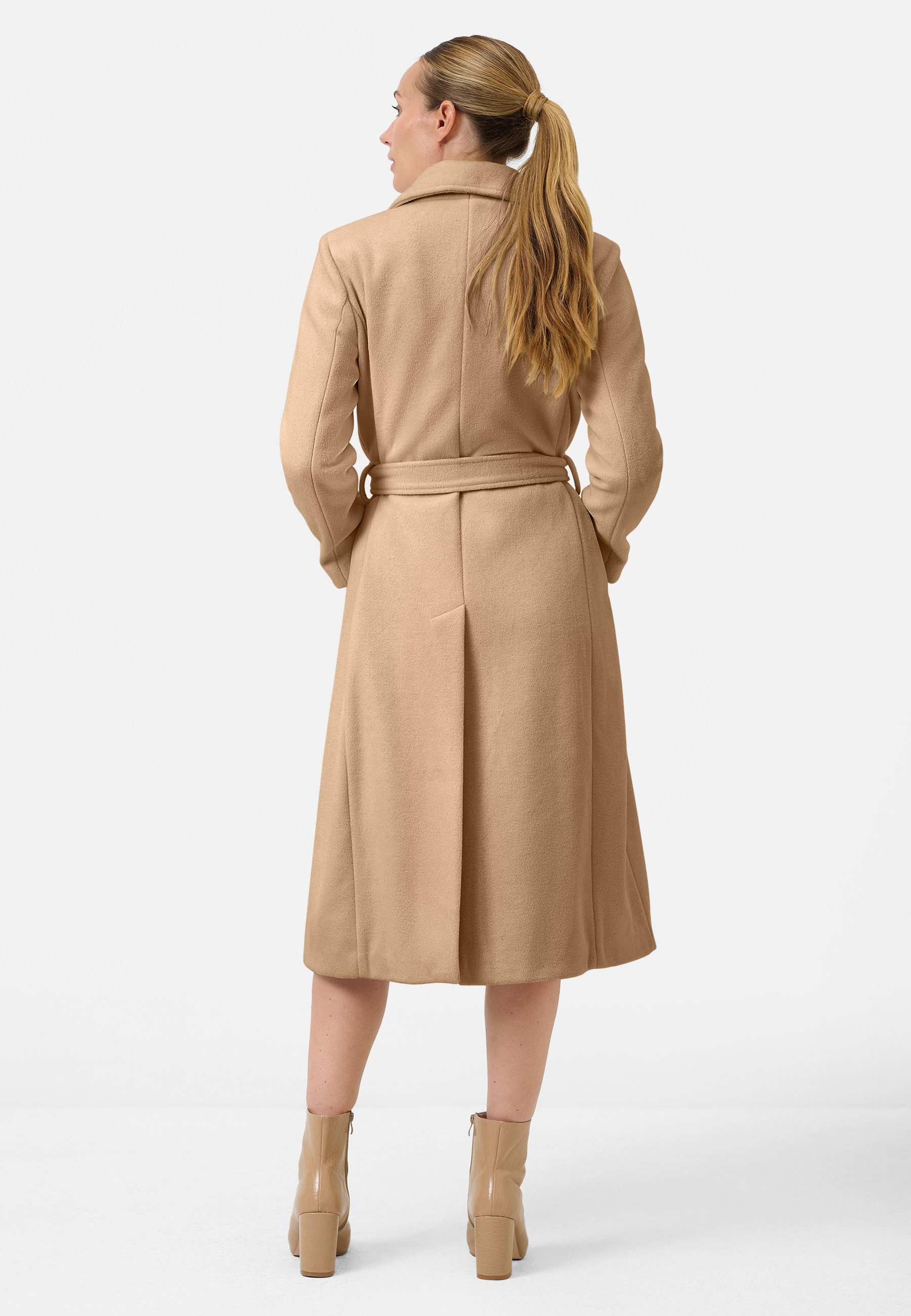 RICANO Trenchcoat Rosana Damen Mantel mit Reverskragen und Gürtel günstig online kaufen