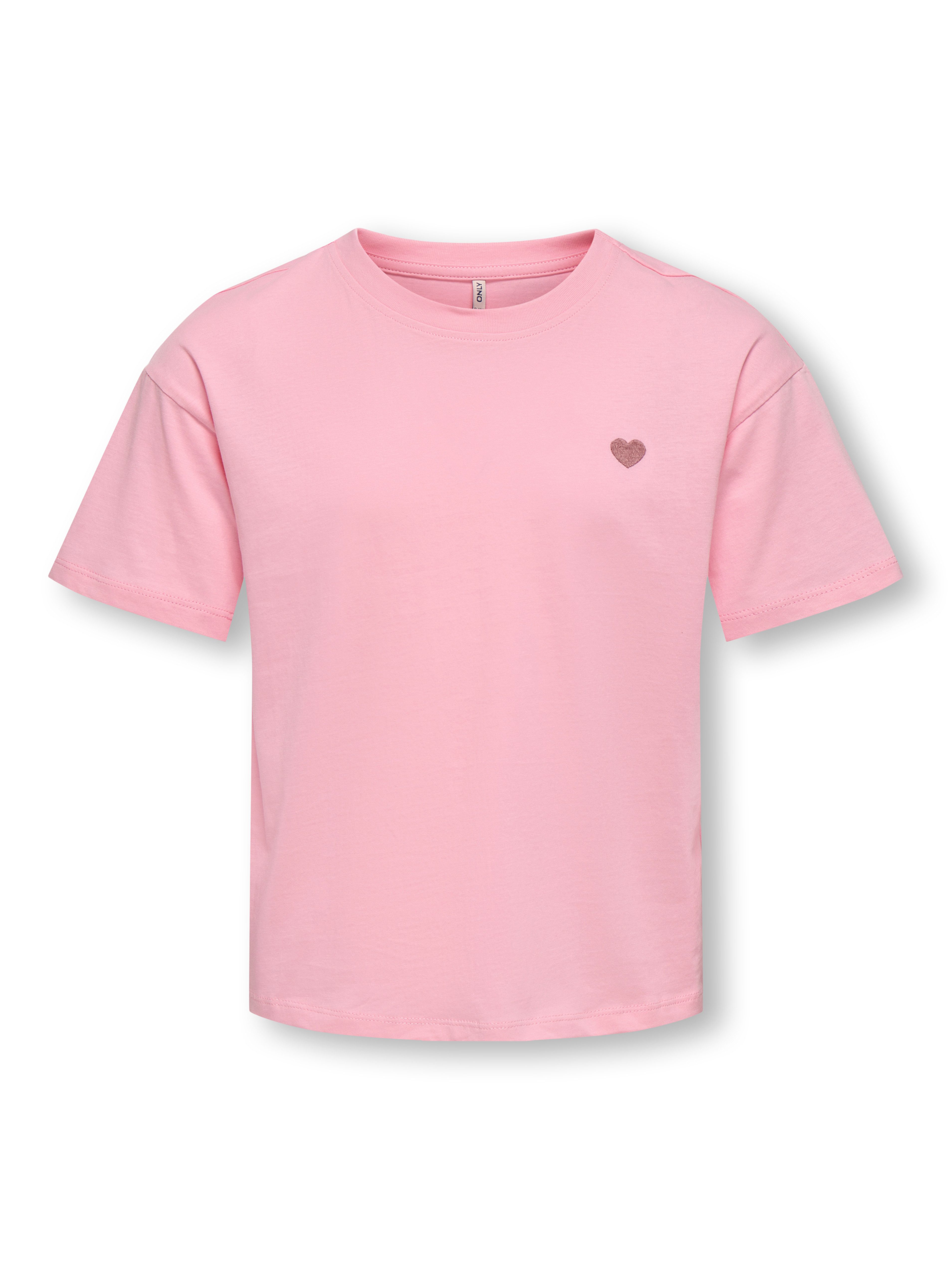 Romance Rose Print:HeartEmb/Rose Brown