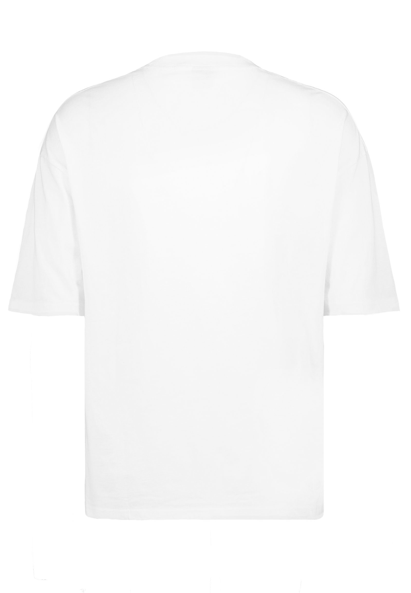 Aufdruck SUBLEVEL mit T-Shirt Oversize white T-Shirt