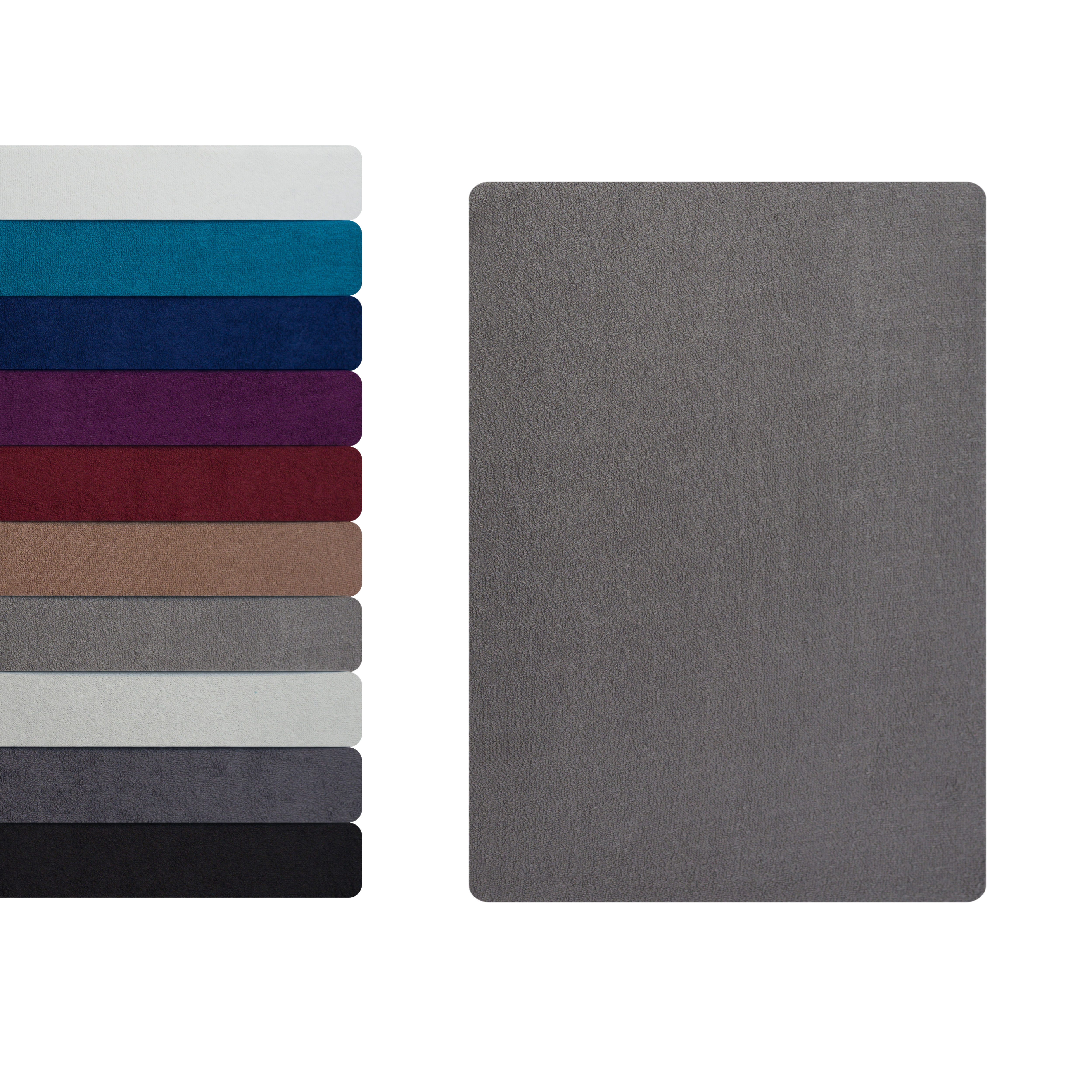 Hometex Premium Textiles Spannbettlaken aus Frottier Stoff bis 23 cm Steghöhe, Frottee, Gummizug: Rundumgummizug, Kuschelig warm und extra weich, ideal für die kalte Jahreszeit