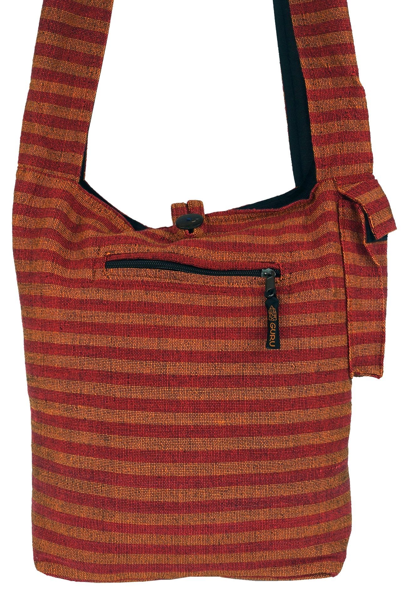Guru-Shop Schultertasche Sadhu Bag gestreift, Goa günstig online kaufen