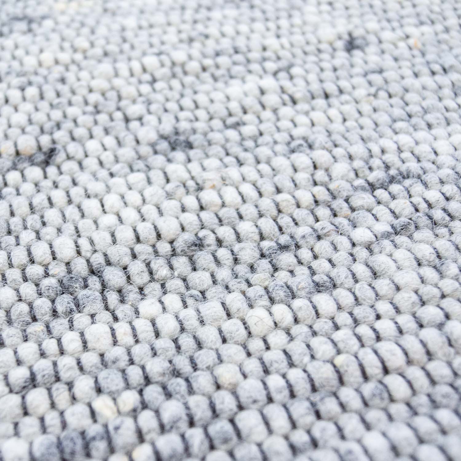 TaraCarpet Wollteppich TaraCarpet Handwebteppich Frankeneck, quadratisch, Höhe: 13 mm, Handgewebter Teppich gewalkt Wohnzimmer Schlafzimmer Esszimmer 200x200