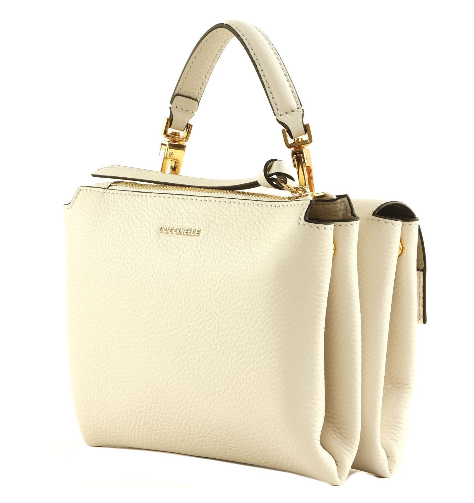 COCCINELLE Umhängetasche Handbag Grainy Leather, aus echtem Rindsleder